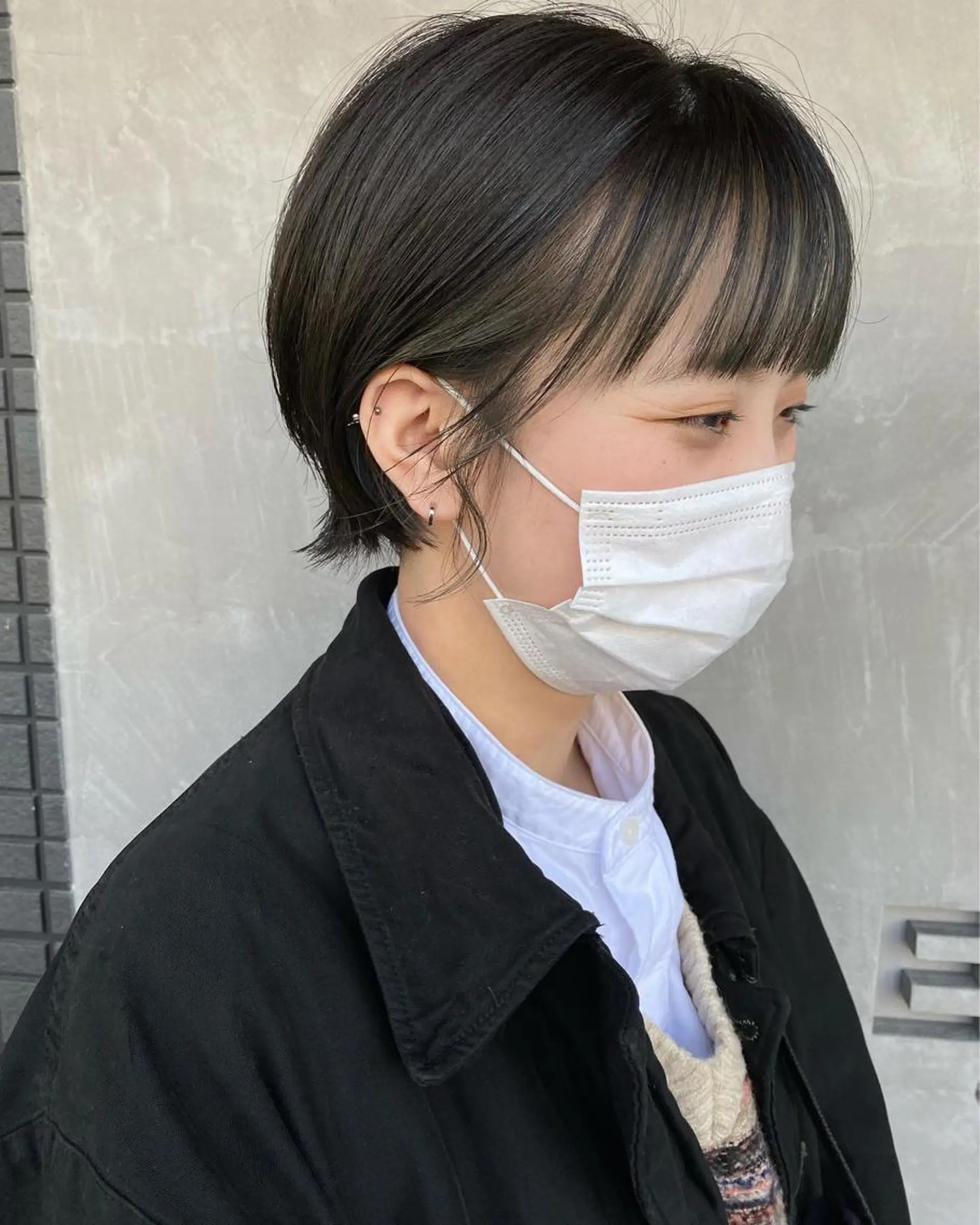 ショート カラー 近藤 千裕のヘアスタイル