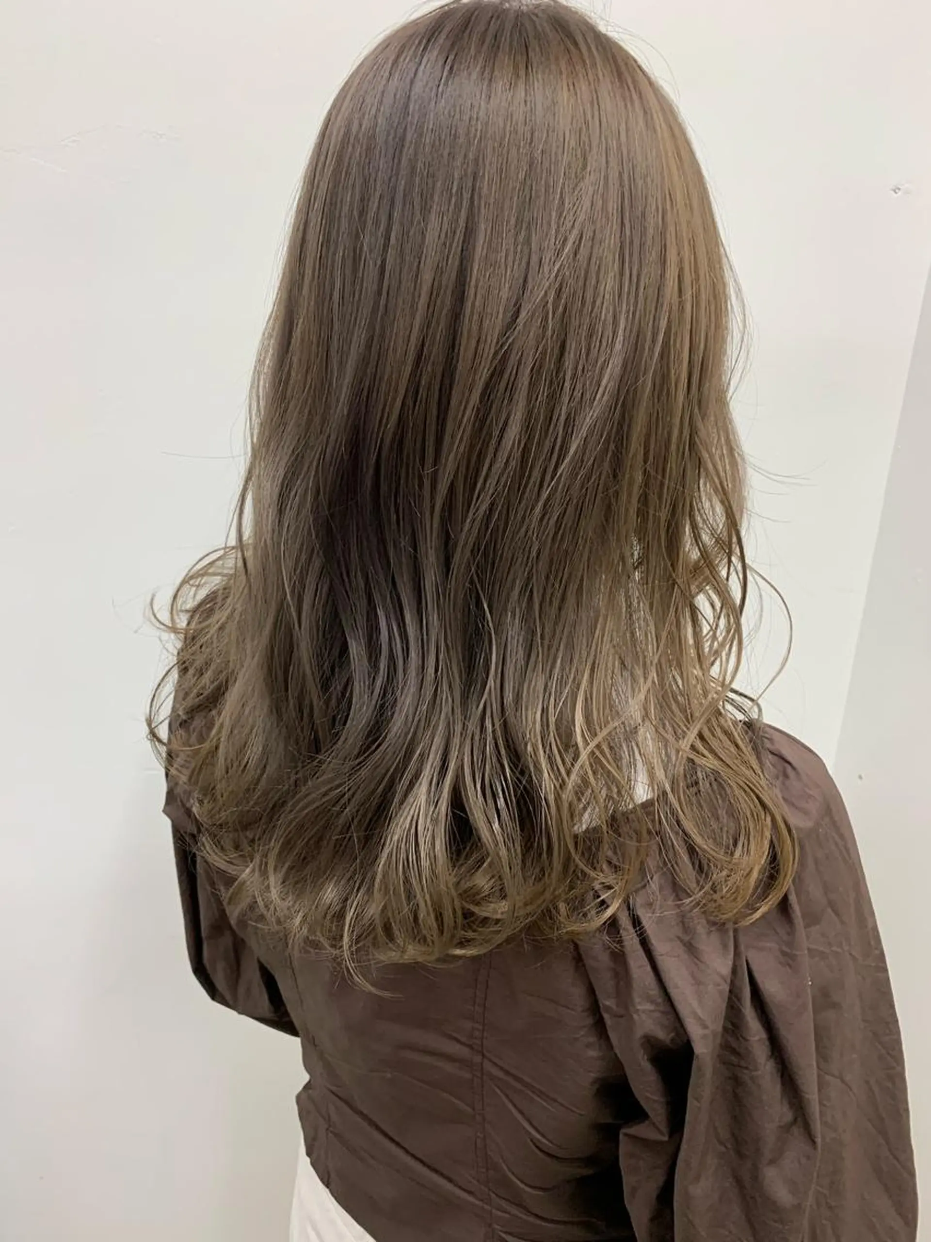 ミディアム 髪質改善×縮毛矯正 ×艶カラーNAOのヘアスタイル