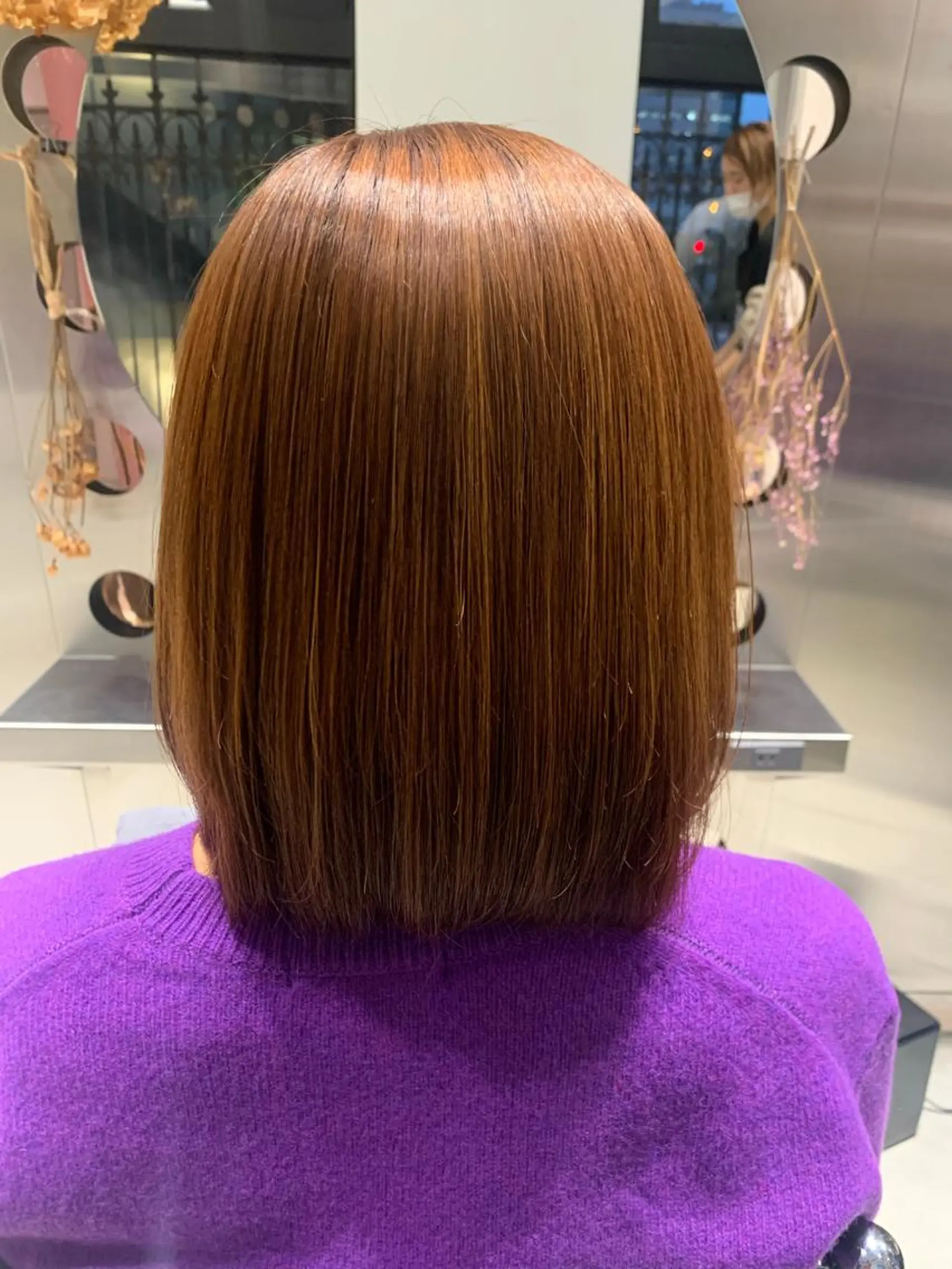 セミロング 【お悩み解決のプロ】 ハヤシタクミのヘアスタイル