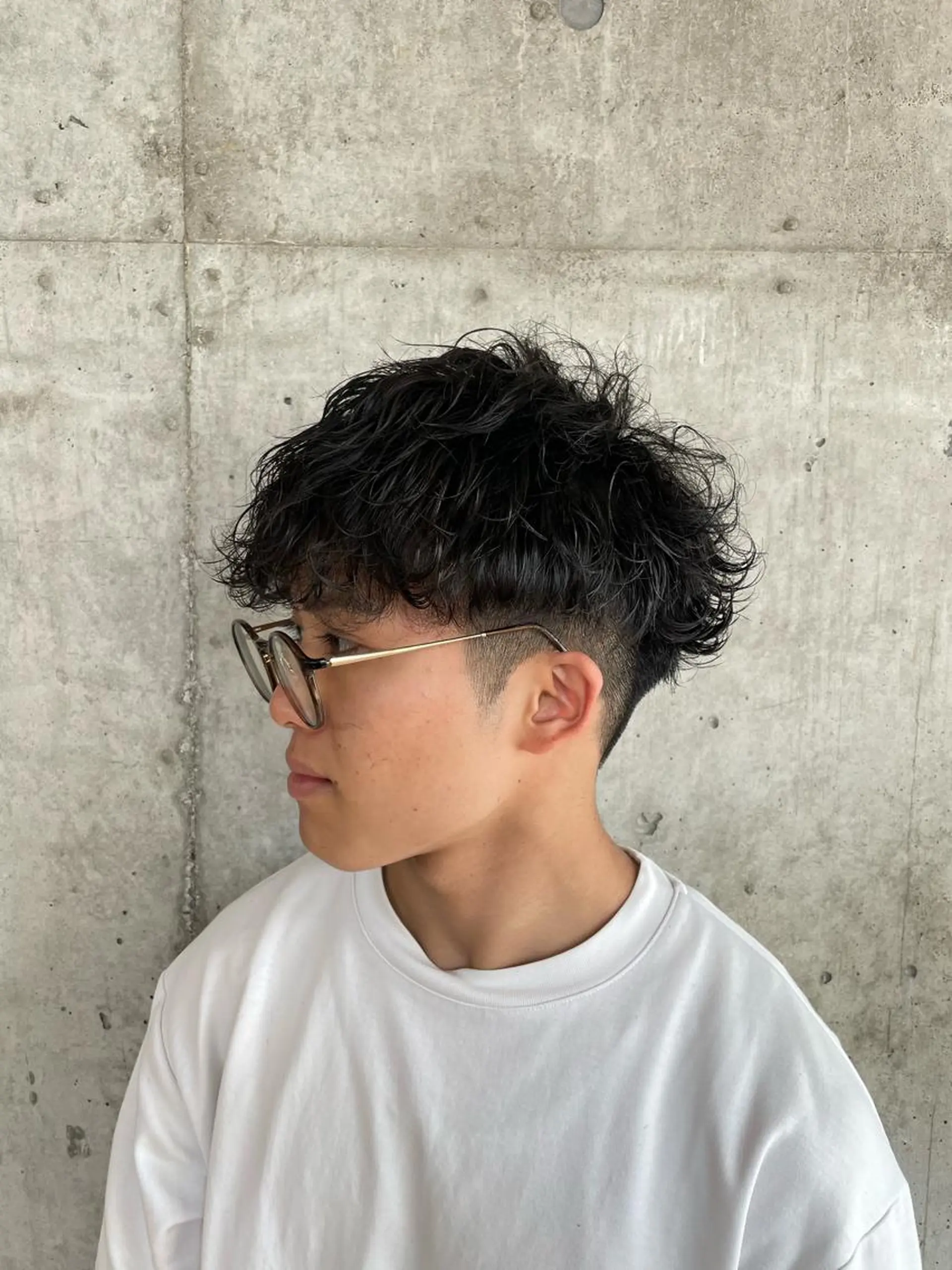 ショート パーマ メンズ カット パーマ トリートメント 🔥メンズ特化パーマ 🦖増田弘明🦖のヘアスタイル