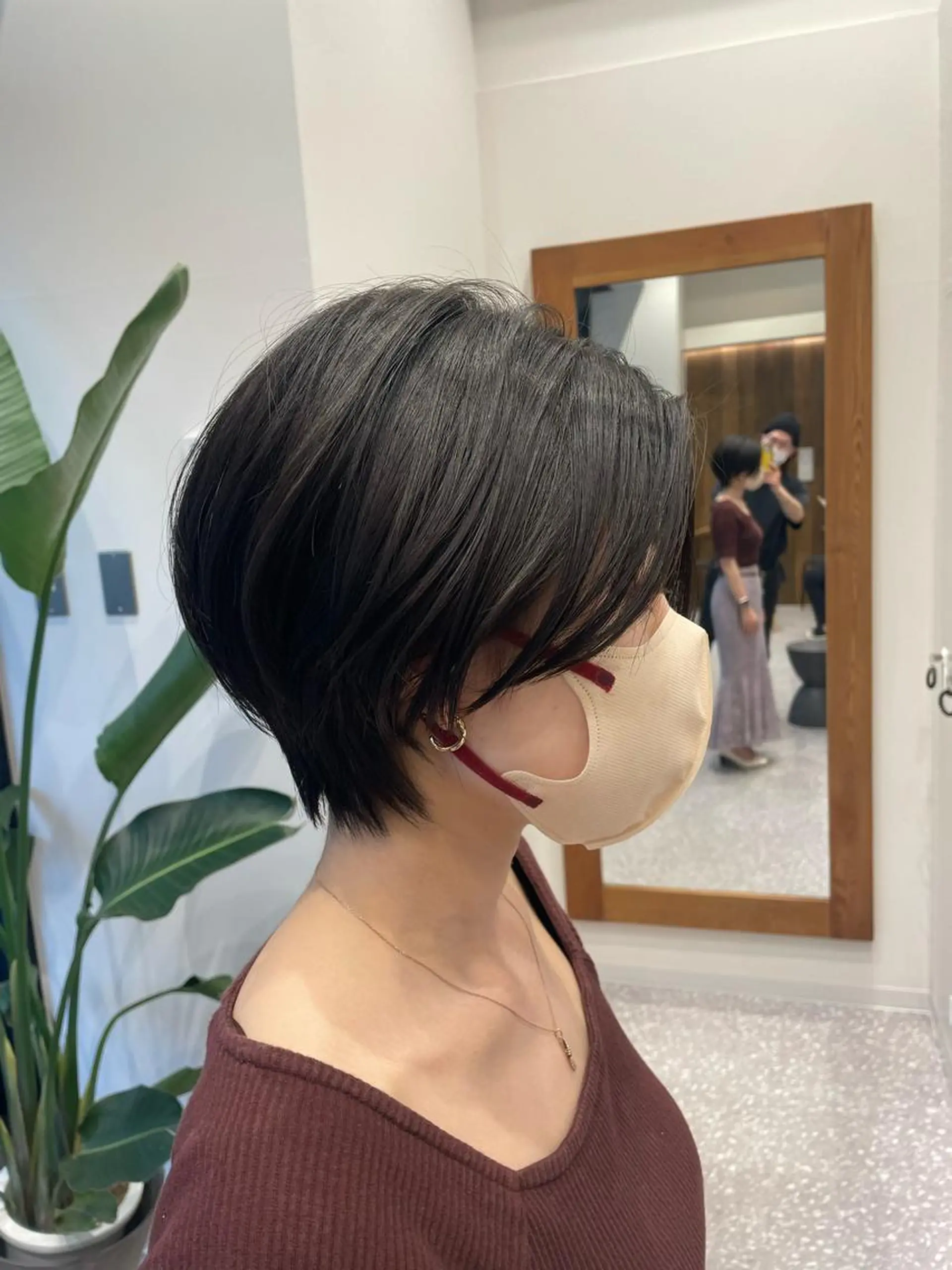 ショート カット 荒木 理緒のヘアスタイル