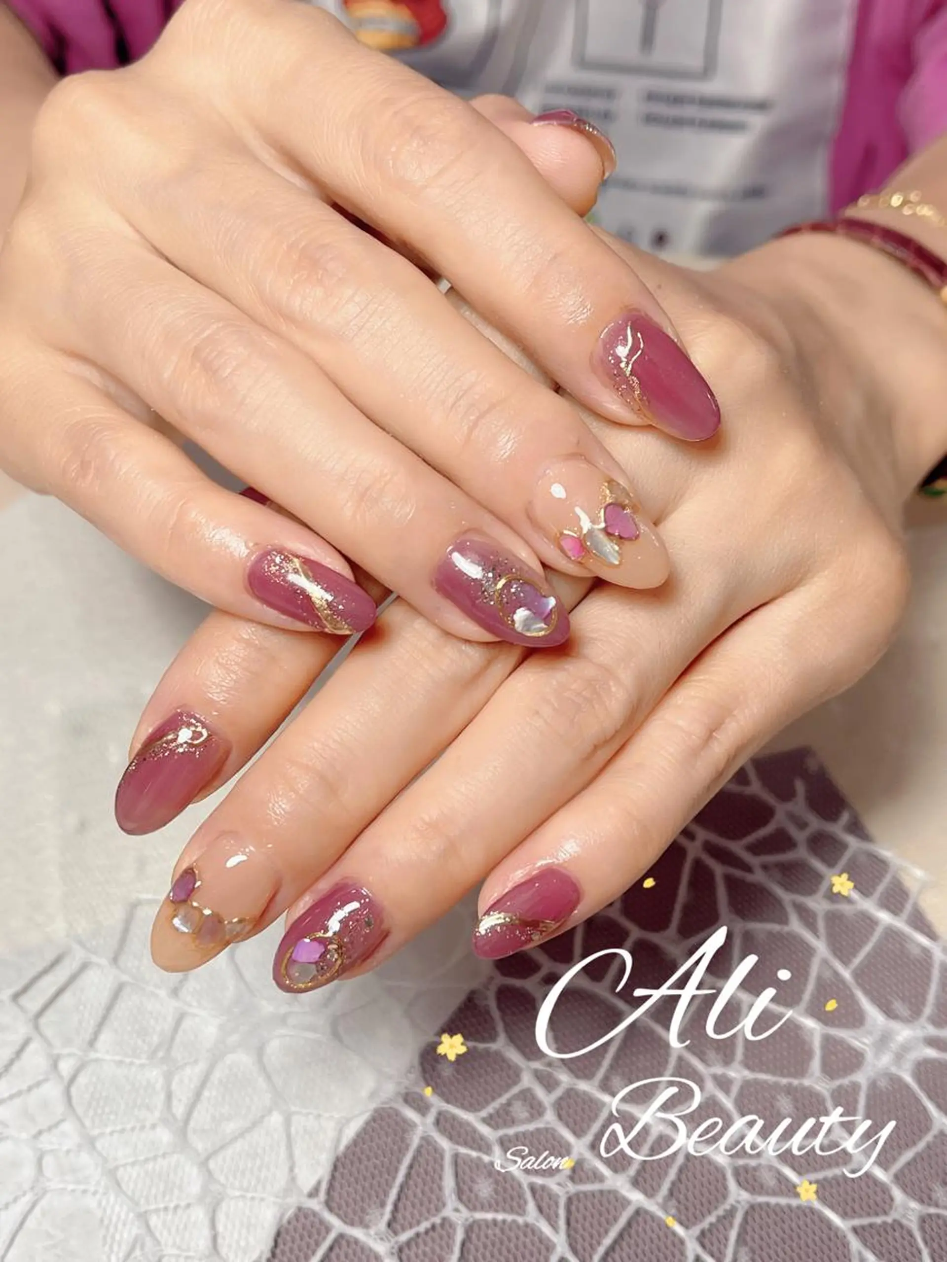 ネイル ハンドネイル Ali 新小岩 ネイル専門のネイルデザイン