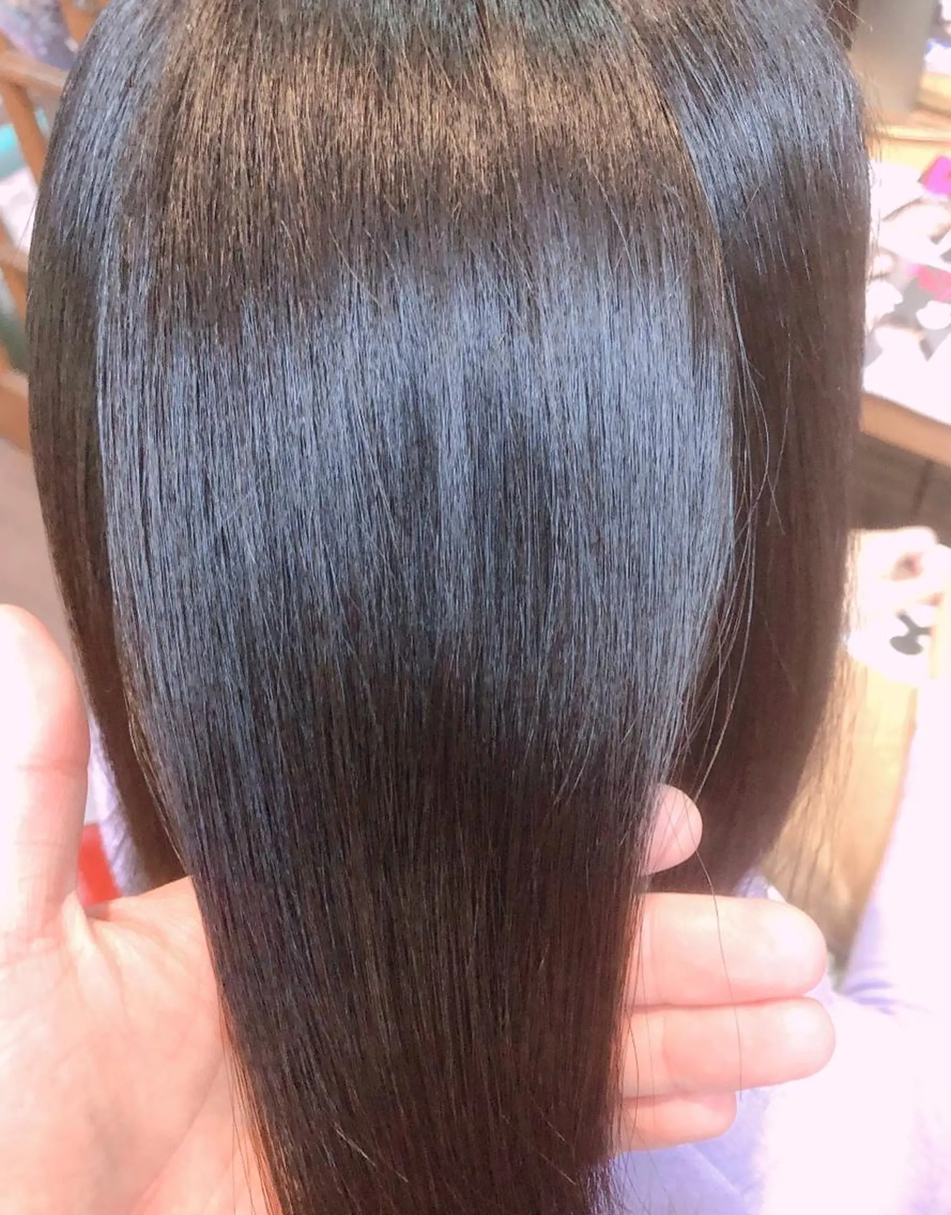 ロング 髪質改善 縮毛矯正 カット トリートメント ヘッドスパ 🏰秘密基地🏯 サユリ美容室✂️のヘアスタイル