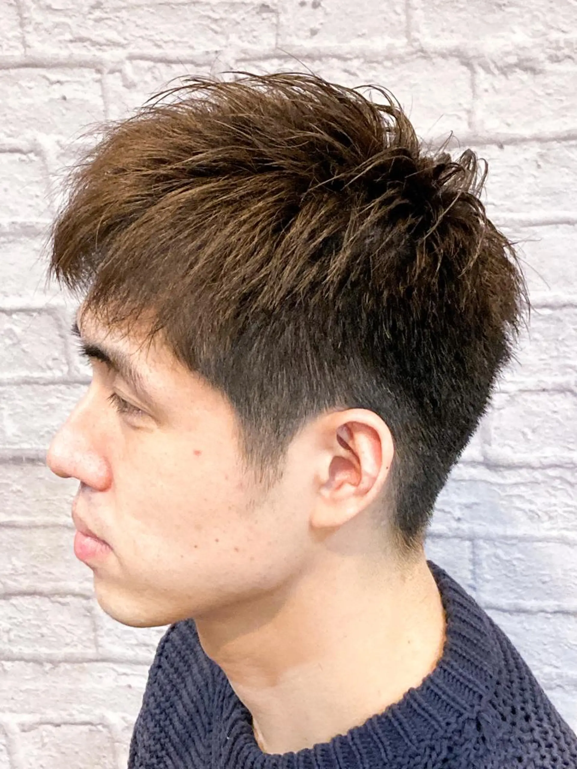 ショート メンズ カット ヘアカラー お客様満足度NO.1 小林真弥のヘアスタイル