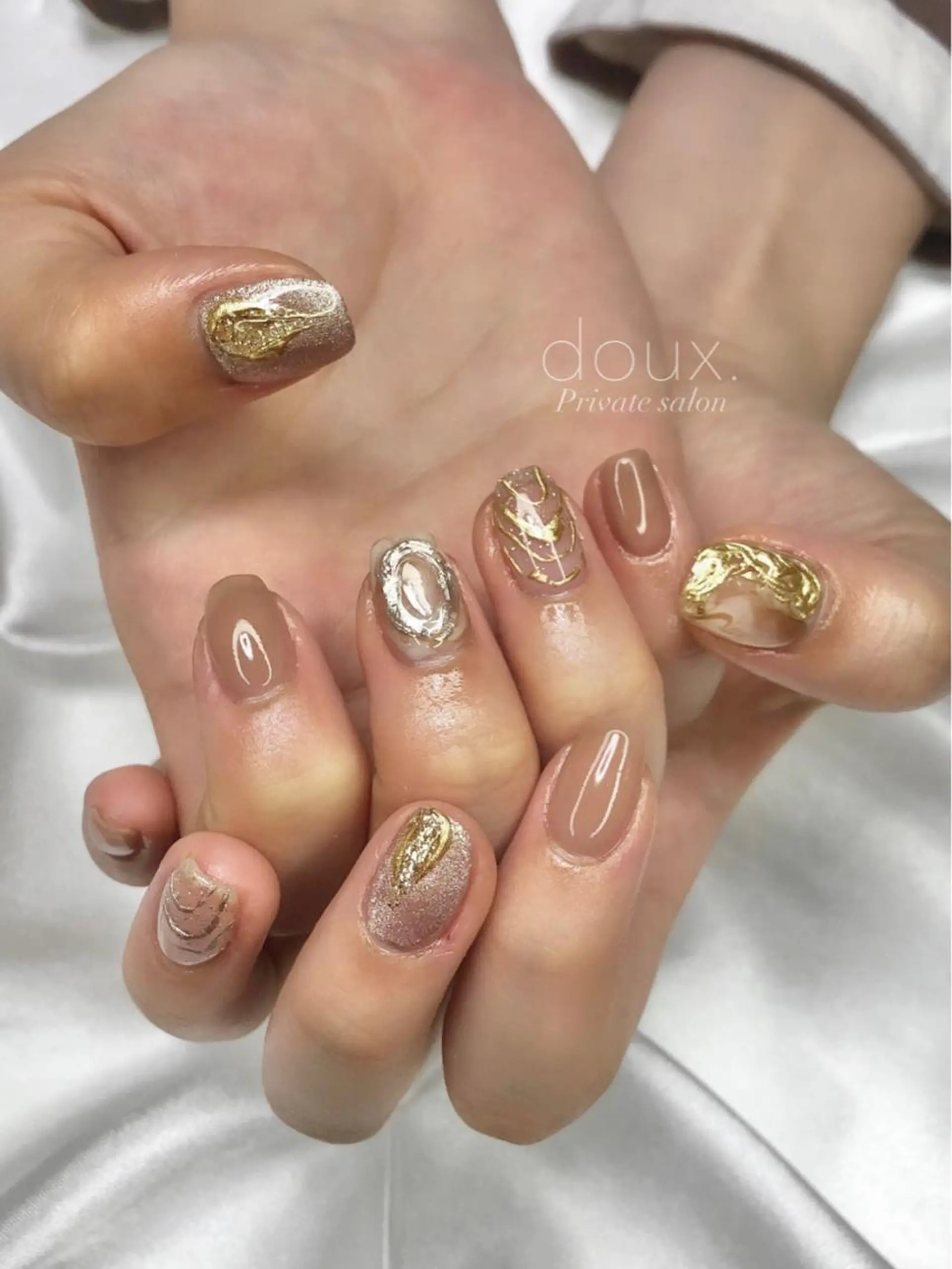 ネイル ニュアンスネイル doux. nailのネイルデザイン
