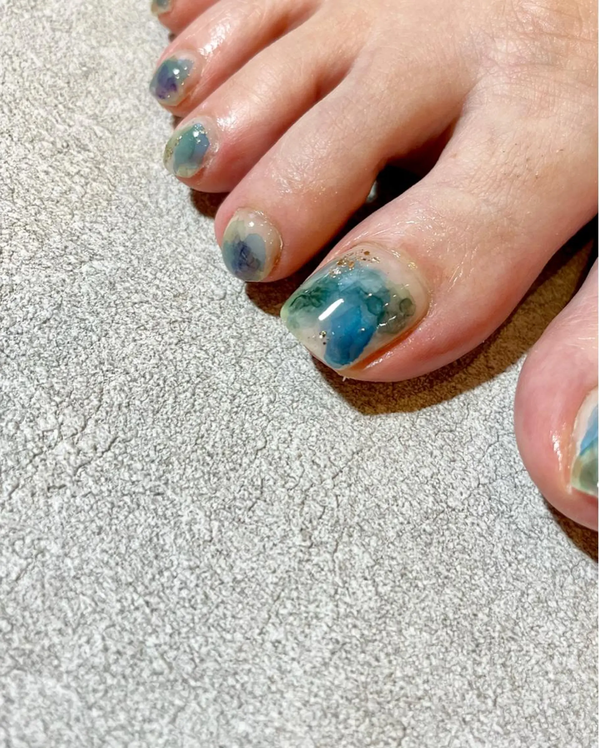 ネイル フットネイル 小河 仁美のネイルデザイン