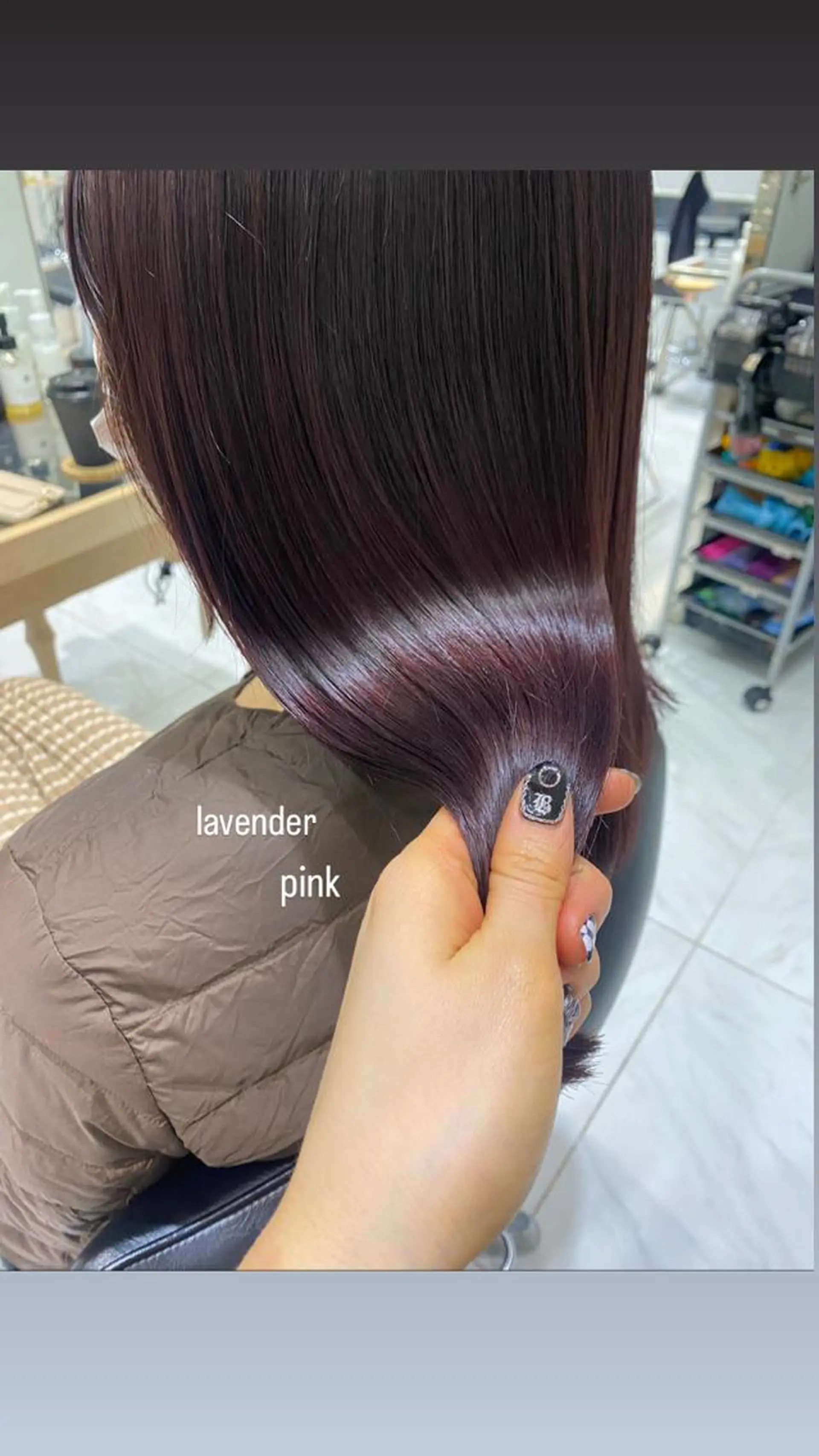 セミロング ヘアカラー トリートメント 艶感/ナチュラル 🌿マアヤのヘアスタイル