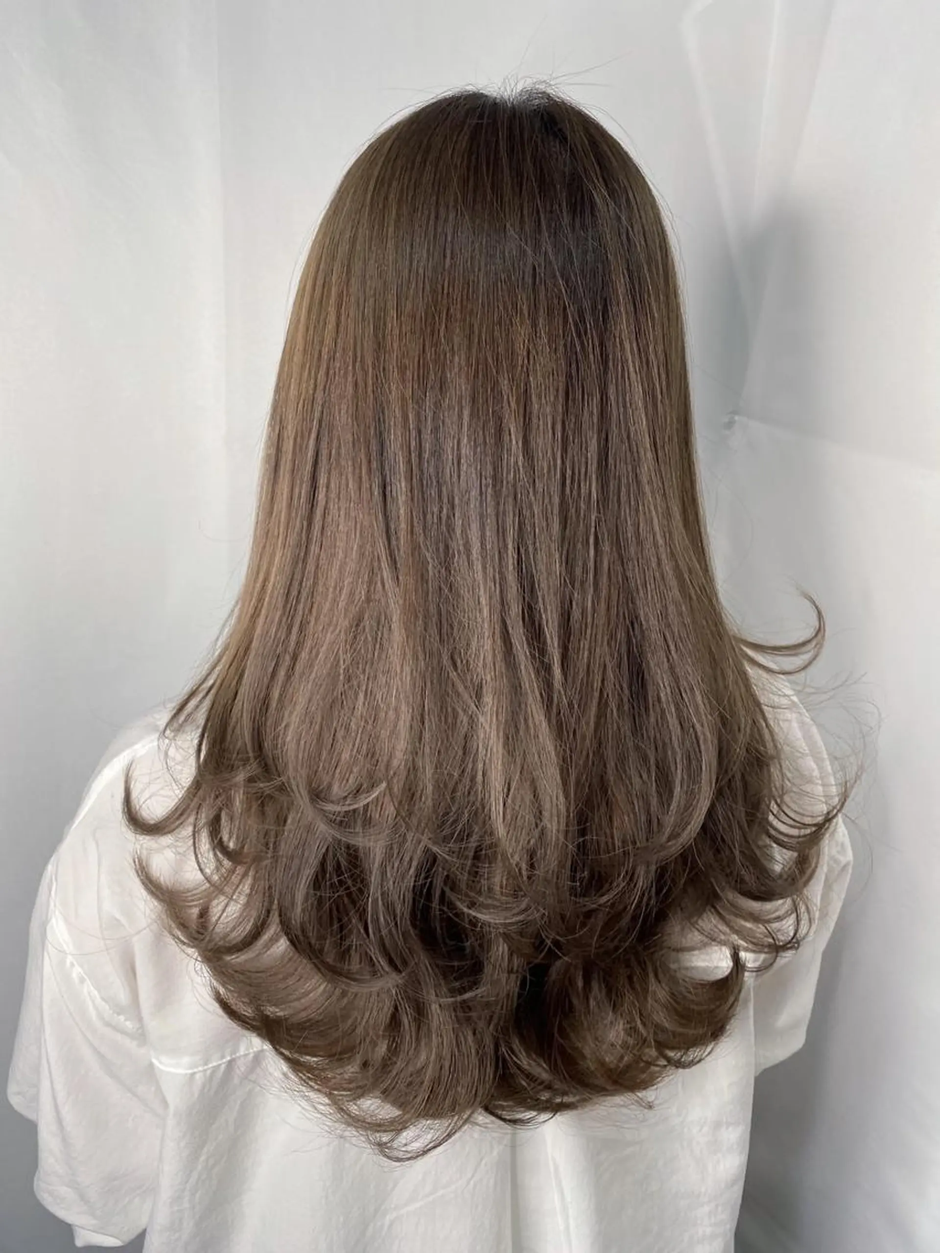 ロング カラー カット ヘアカラー Hatanaka Airiのヘアスタイル