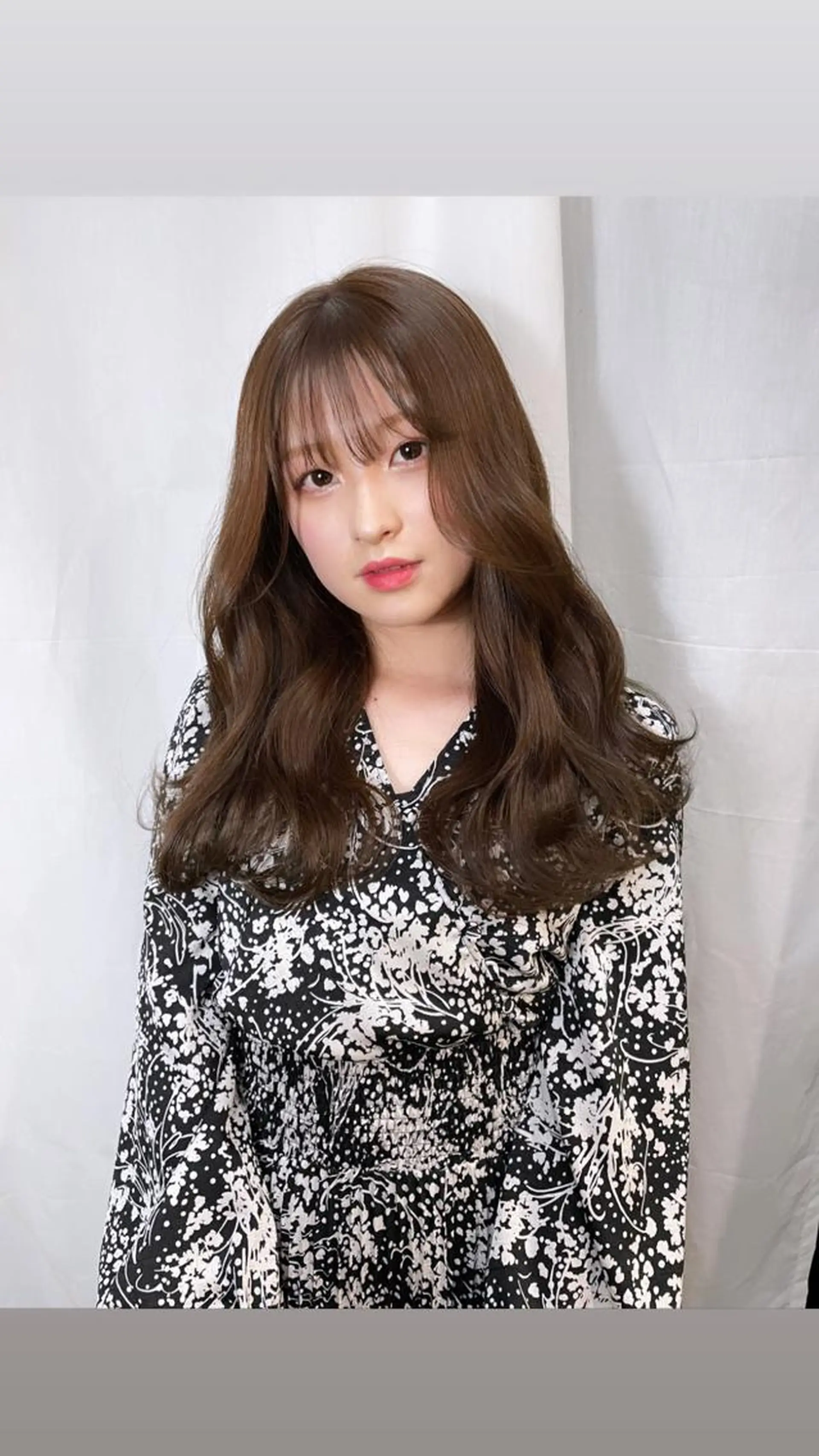 ロング カラー ヘアアレンジ 髙塚碧🇰🇷 韓国ヘア🎗️のヘアスタイル