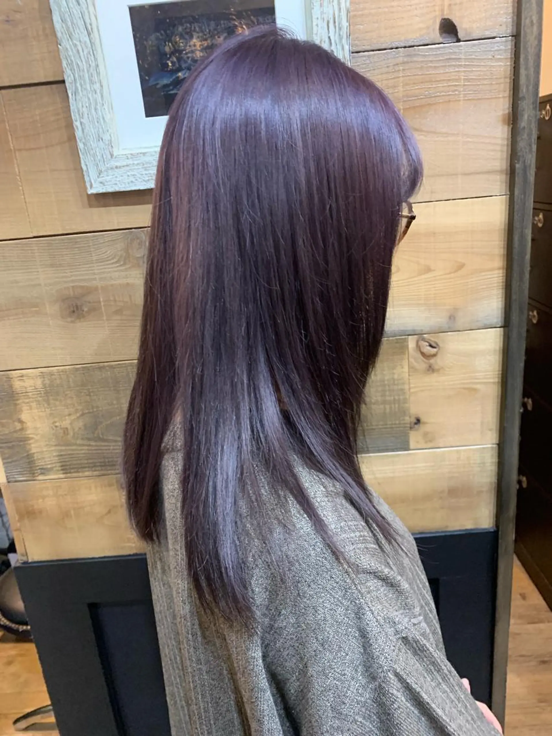 ロング カラー ブリーチ 透明感カラー ヘアカラー SHIAN 八王子👼鬼塚さやかのヘアスタイル