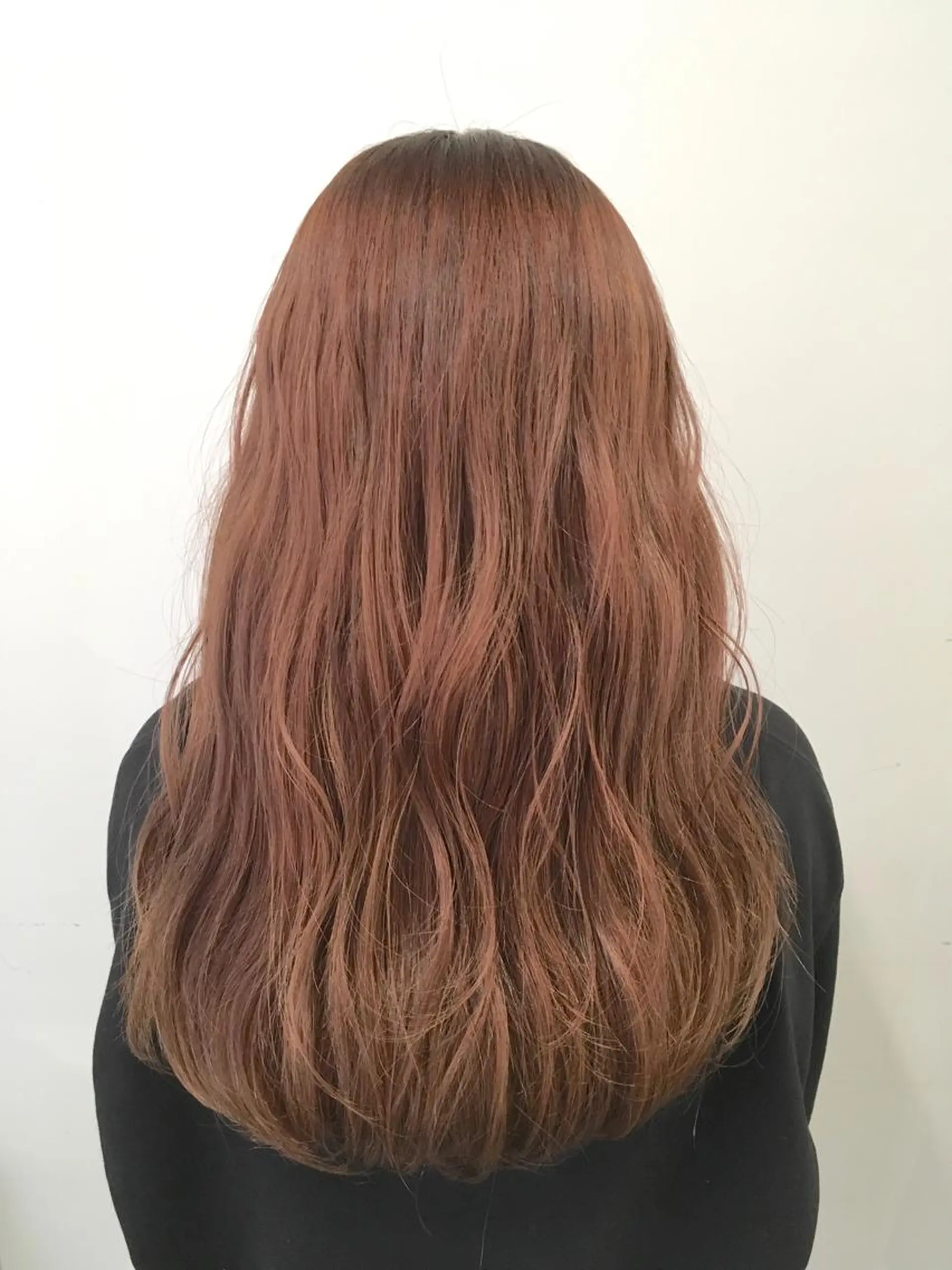 ロング カラー ベージュカラー ピンクカラー ピンクベージュ ヘアカラー トリートメント ヘアセット yoshi ☆のヘアスタイル