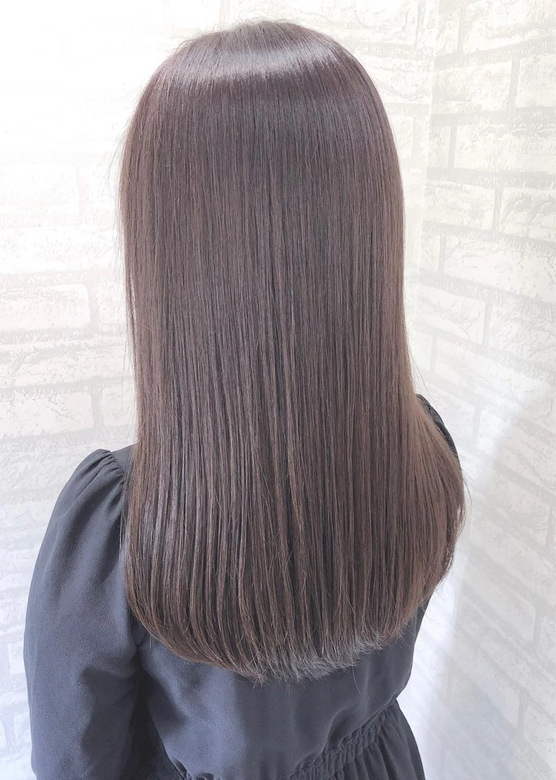 セミロング カラー パーマ ヘアアレンジ メンズ ベージュカラー イルミナカラー KOKUA/髪質改善 艶髪縮毛矯正のヘアスタイル