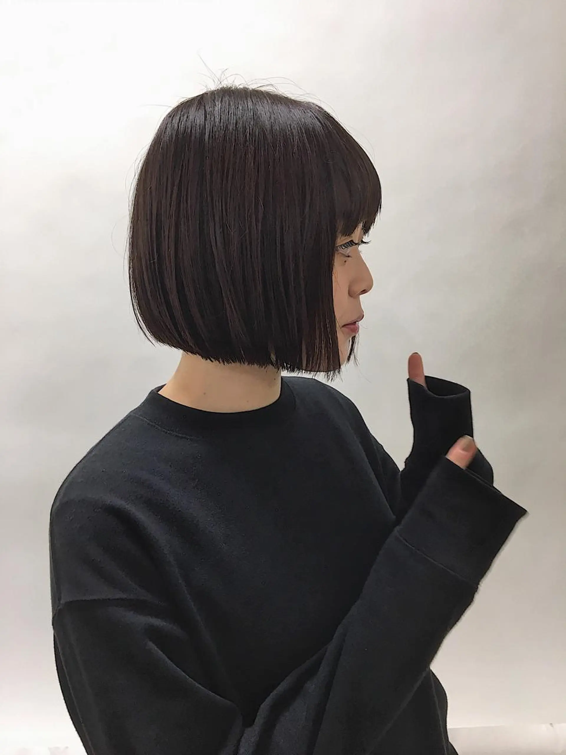 ミディアム カラー ハイトーン/レイヤー /ウルフ⭐️永田⭐️のヘアスタイル