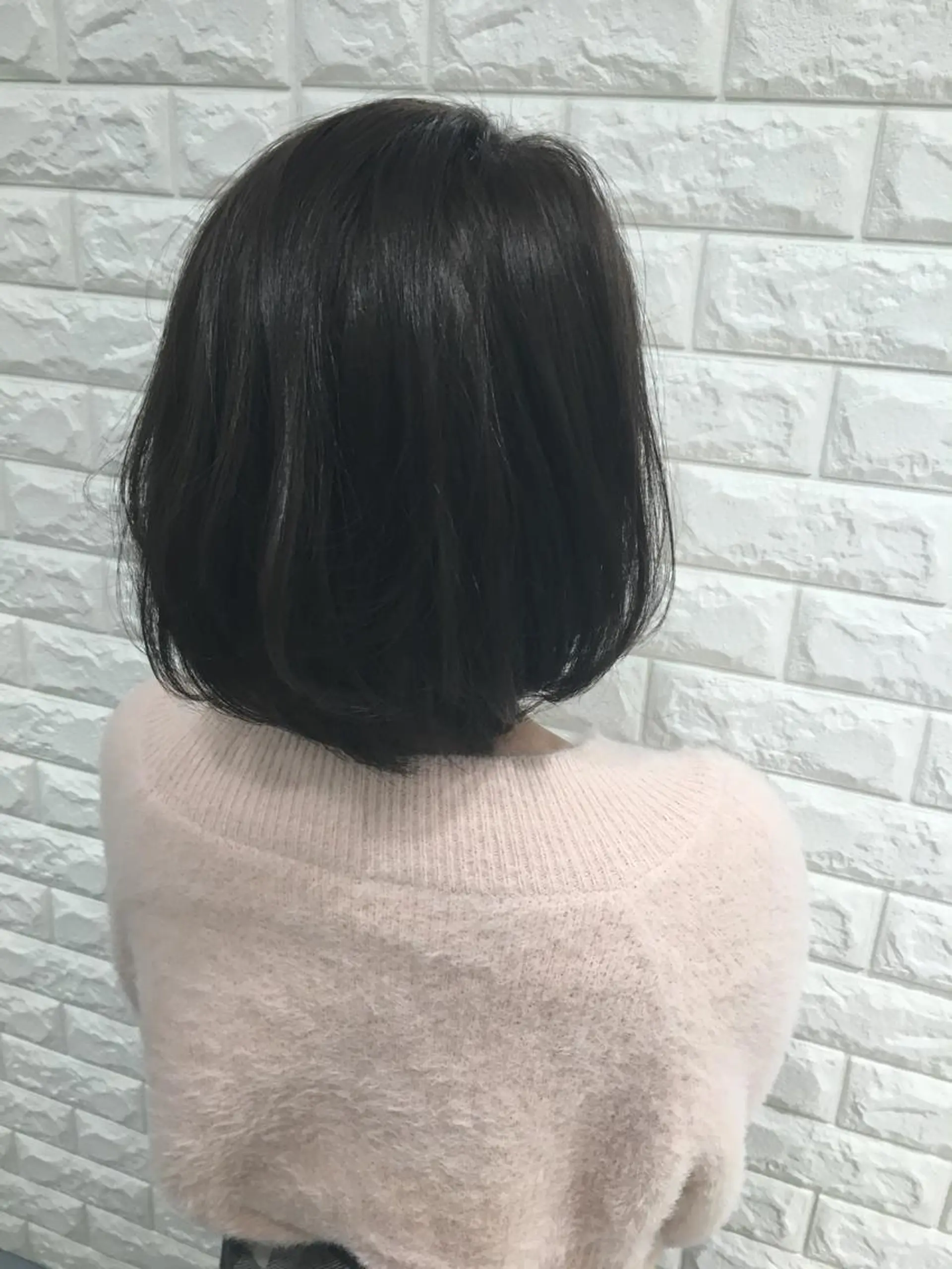 ショート ボブ 【白髪ぼかし】 矢内　夏輝のヘアスタイル