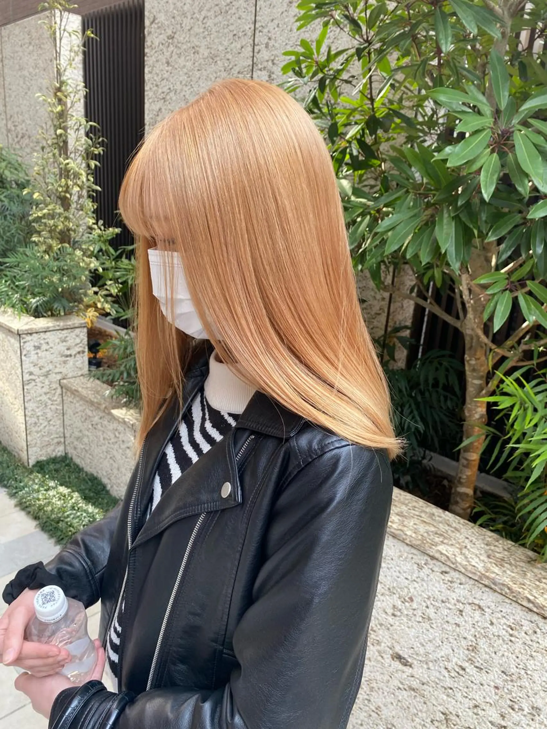 ロング カラー ブロンド ハイトーン/デザイン hirokiのヘアスタイル