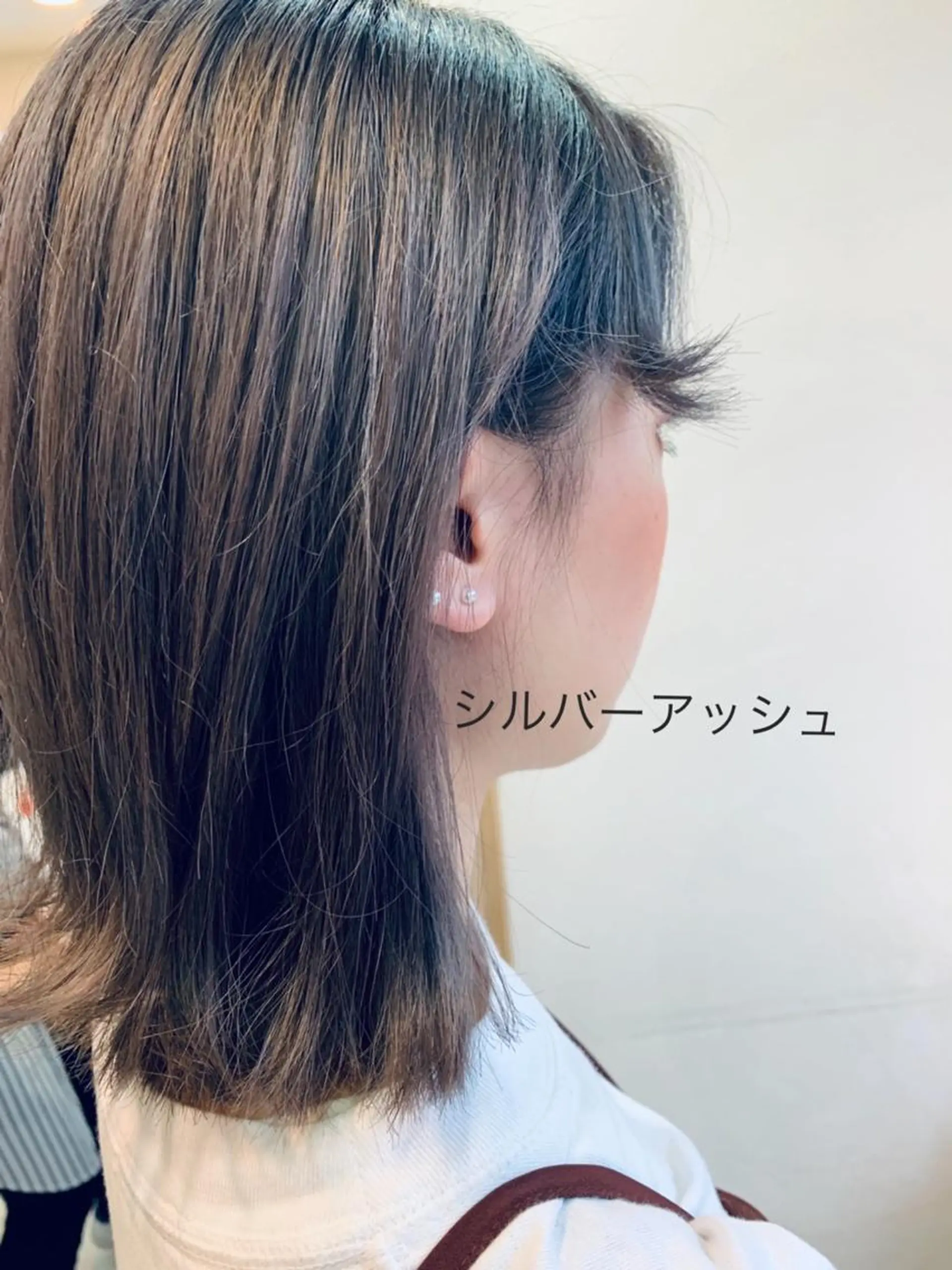 セミロング ヘアカラー トリートメント ヘアセット DiMPlE  ディンプル所属・🌸スタイリスト 山浦美恵のヘアスタイル