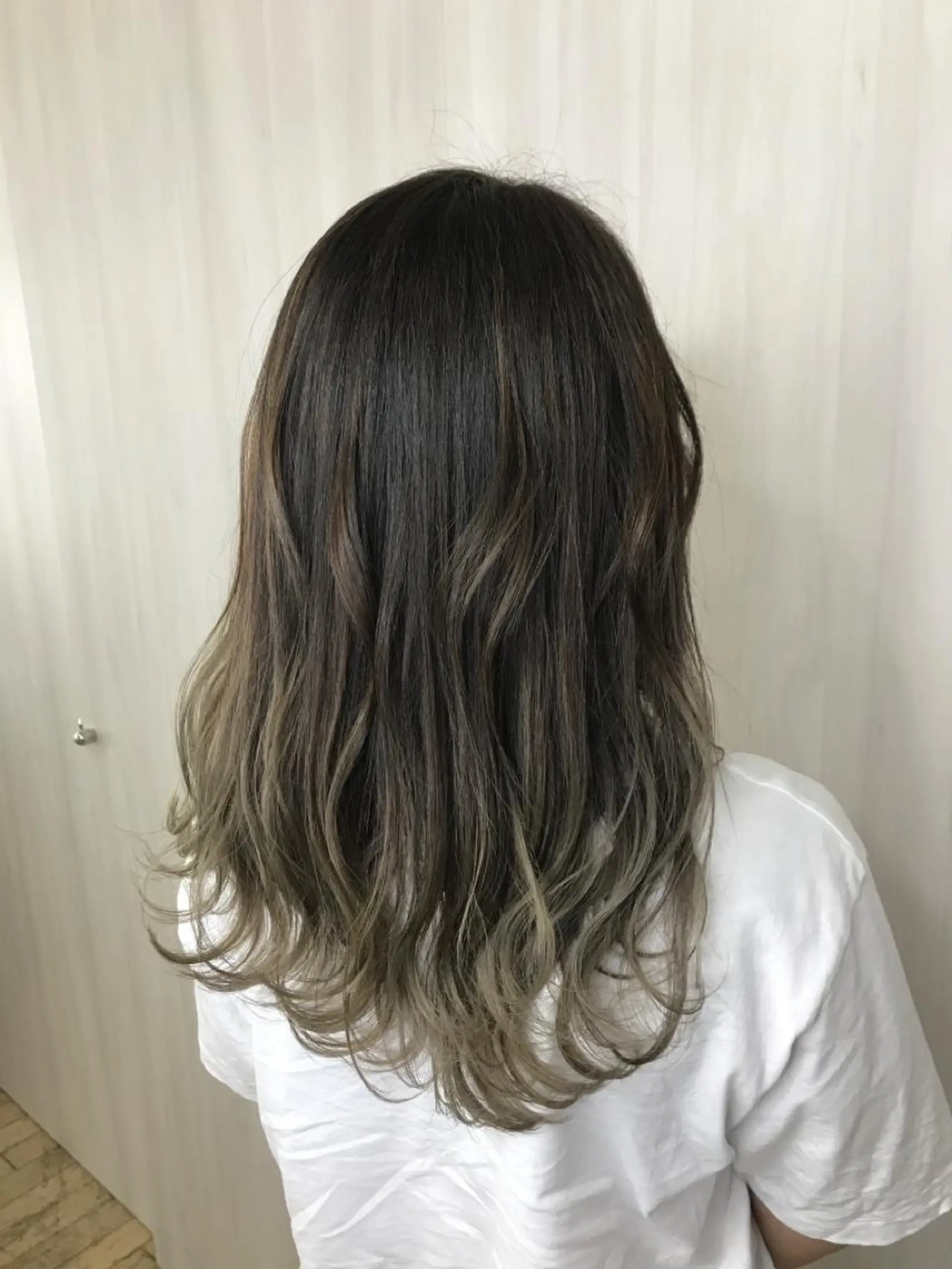 ミディアム カラー ヘアアレンジ 松井 敬太郎のヘアスタイル