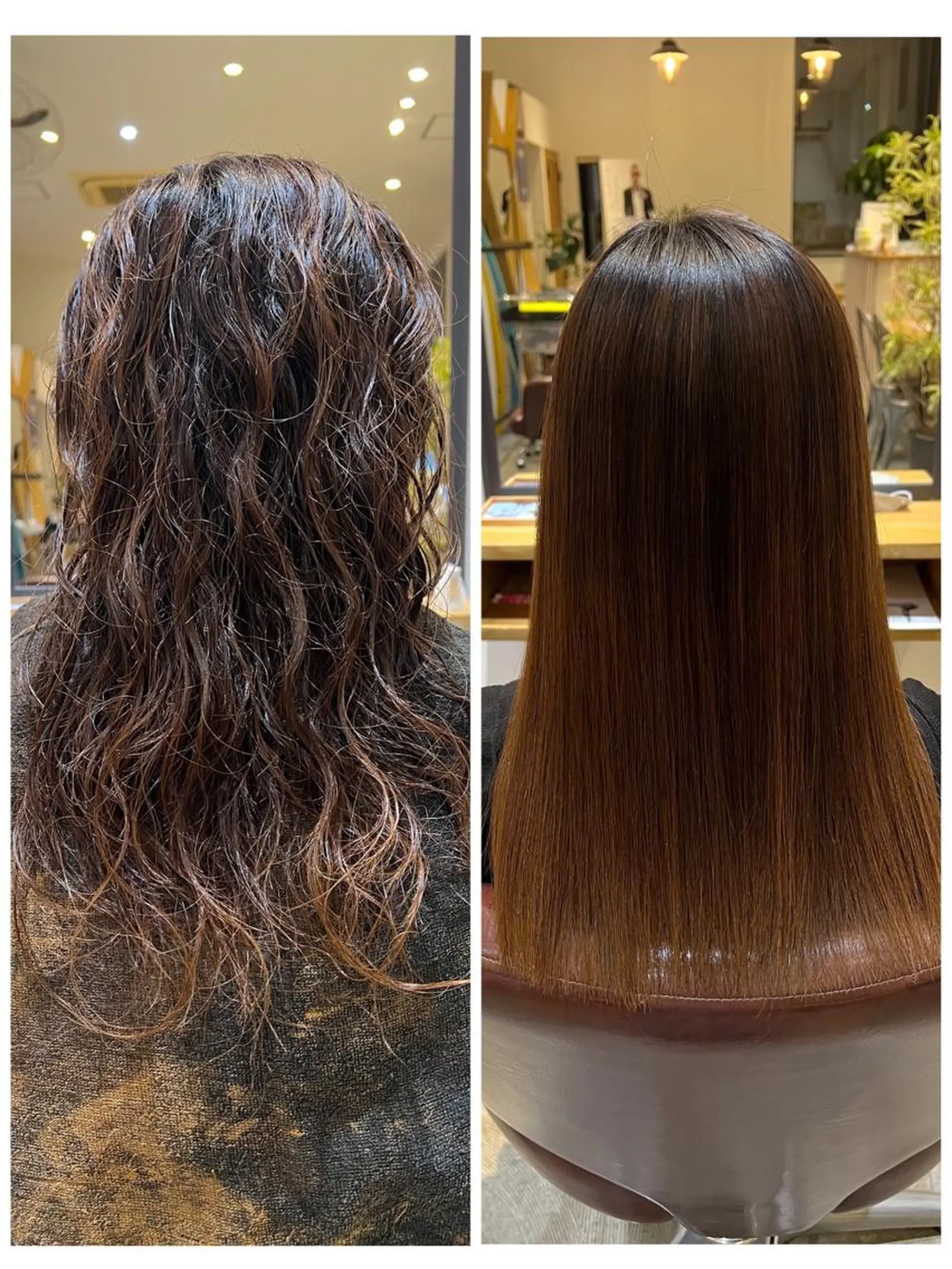 ロング パーマ 髪質改善 ストレートパーマ 縮毛矯正 Sea by   charme所属・植田 愛里のヘアスタイル