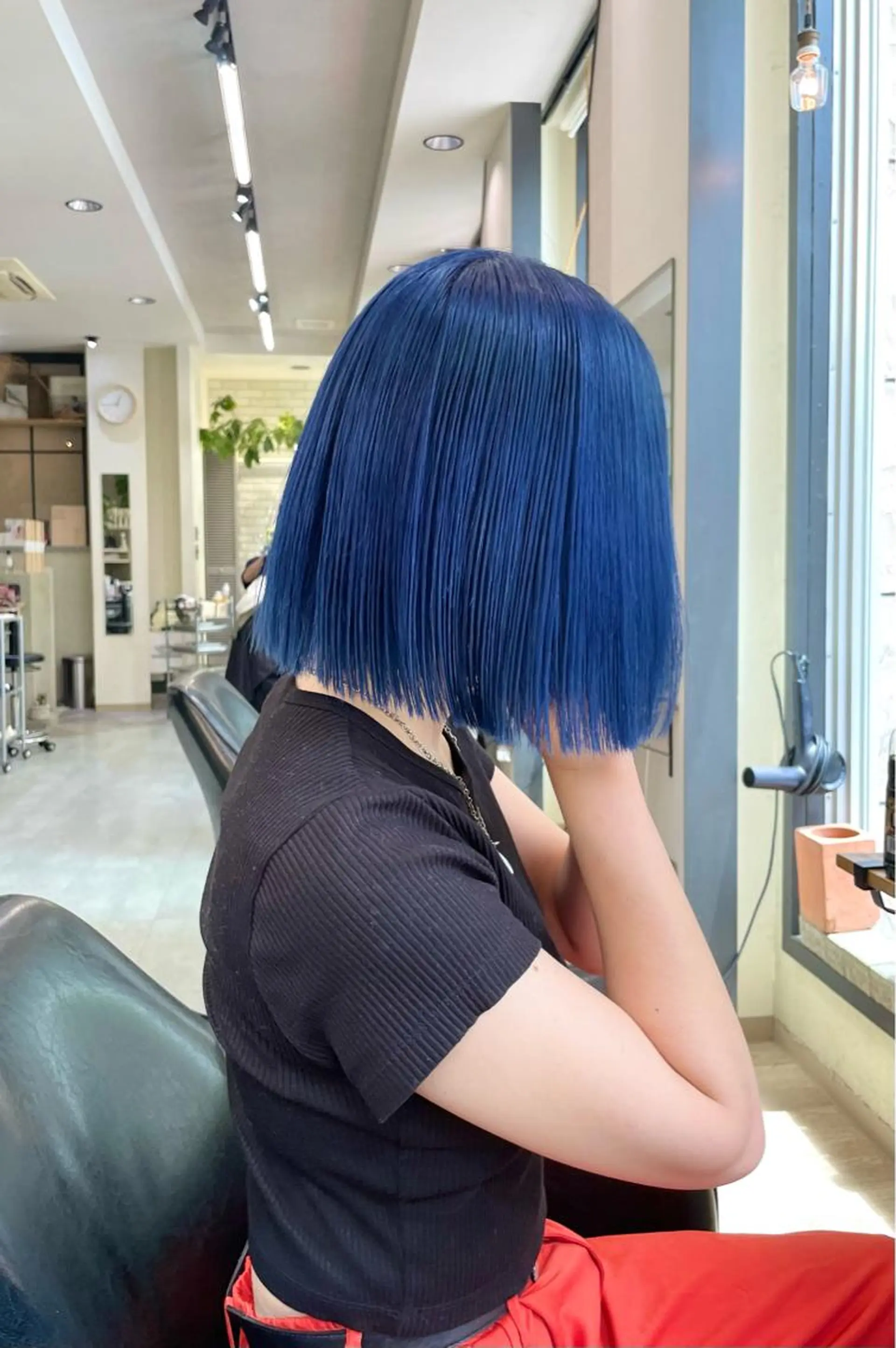 ミディアム カラー カノン/透明感カラー /酸性ストレートのヘアスタイル