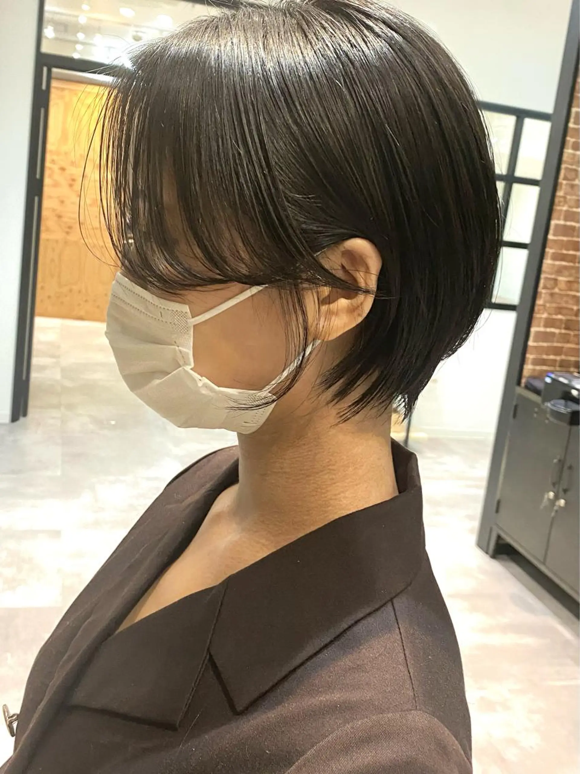 ショート 丸みショート ショートヘア カット トリートメント しおり/パーマ/ newi町田のヘアスタイル