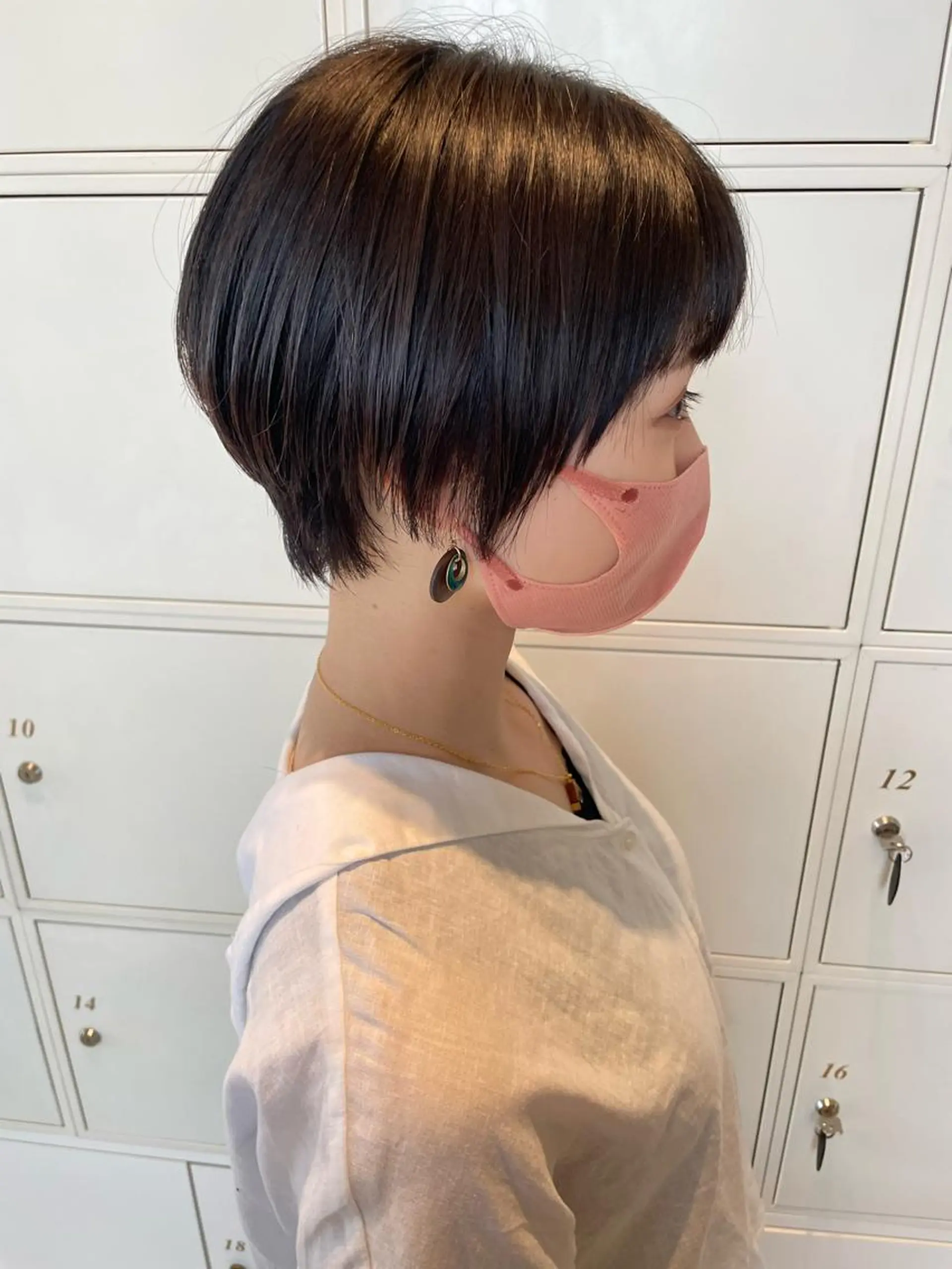 ショート ショートヘア カット 縮毛矯正 鶴岡で縮毛矯正なら お任せ！ハヤシナオミのヘアスタイル