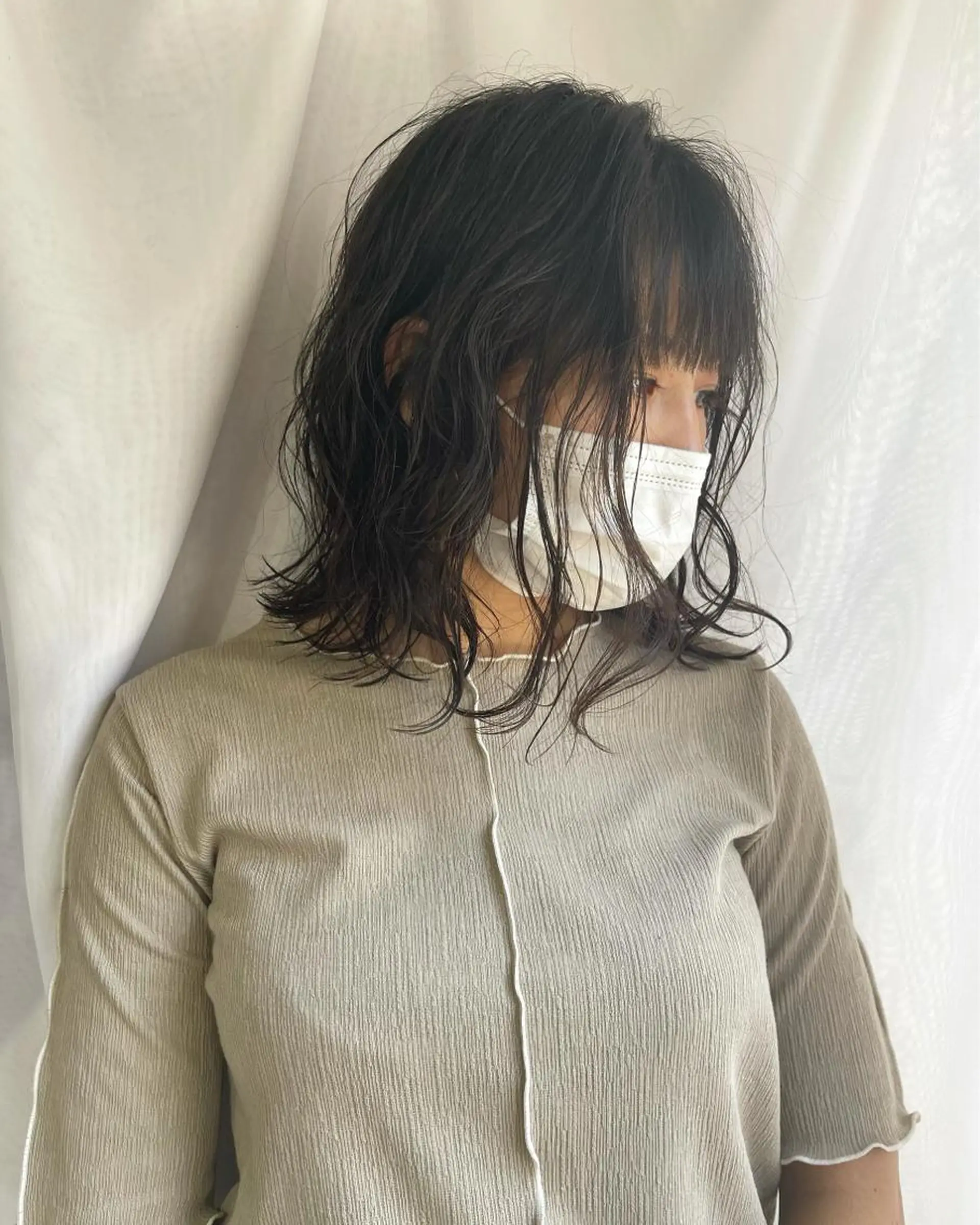 ショート パーマ ヘアアレンジ カット ヘアカラー パーマ 早瀬裕之 パーマのヘアスタイル