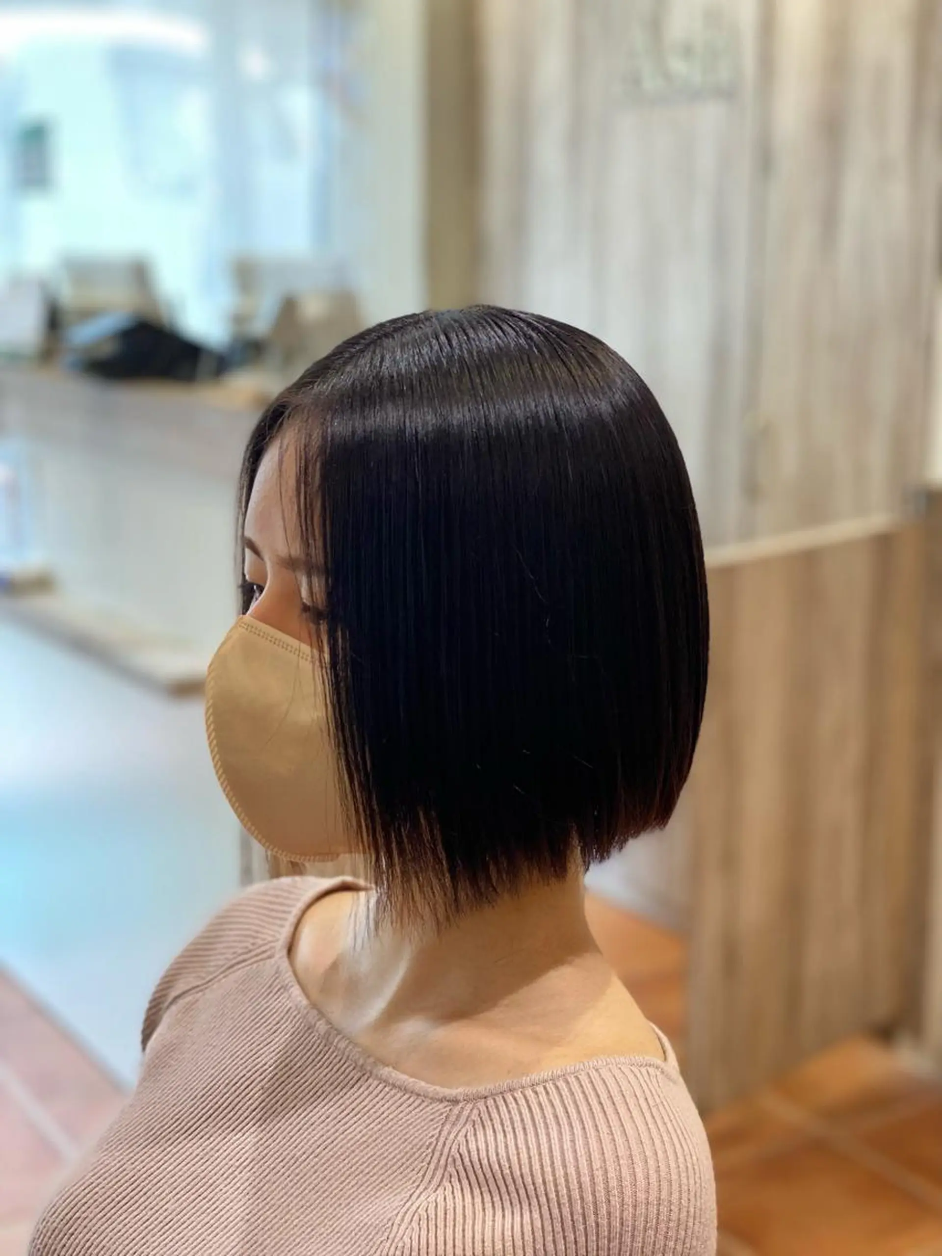 ショート ボブ ショートヘア 小顔カット トリートメント ☘️お悩み解決☘️ 岡部恒輝のヘアスタイル