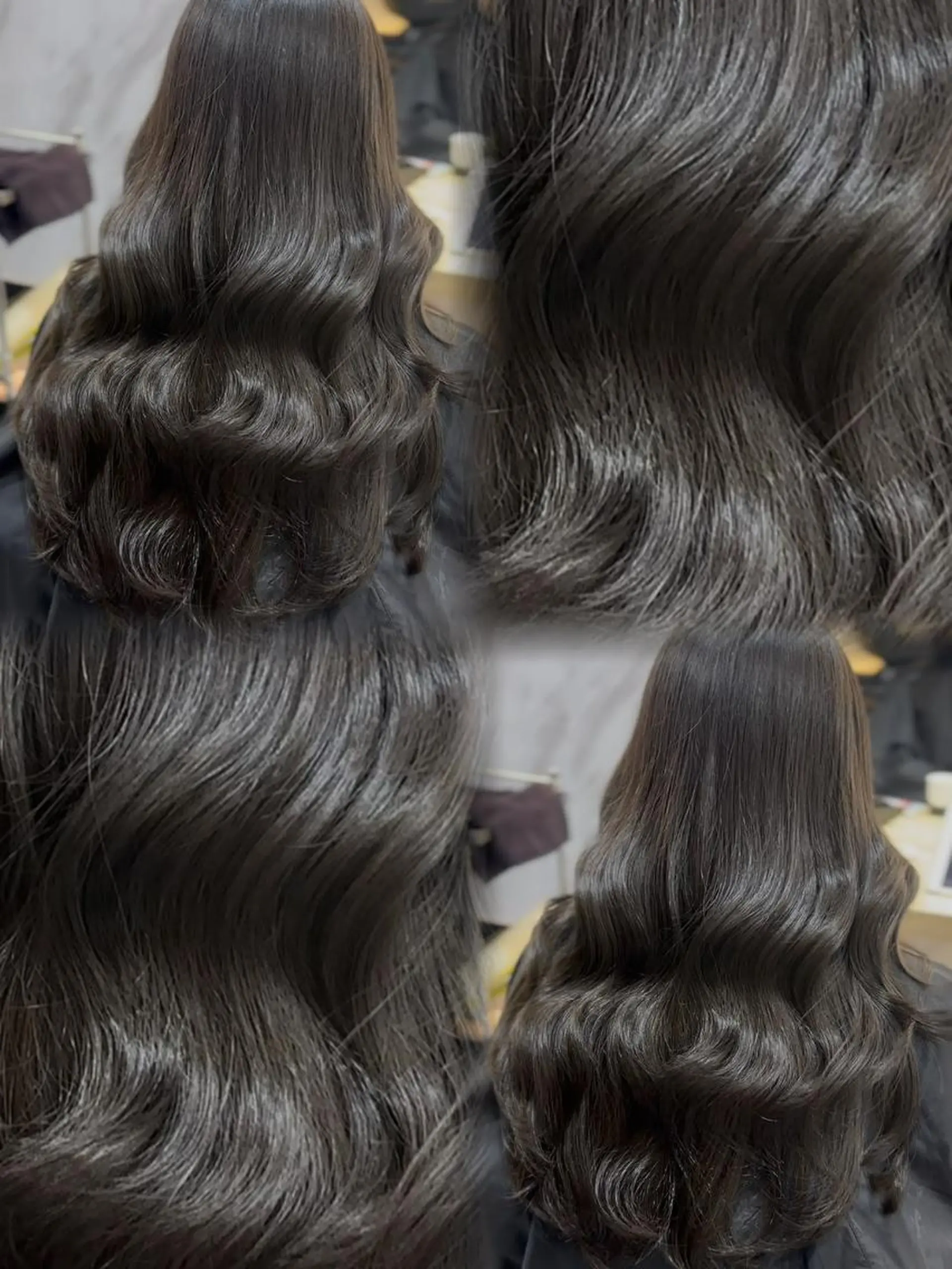 ミディアム カラー L.E.M 仙台のヘアスタイル