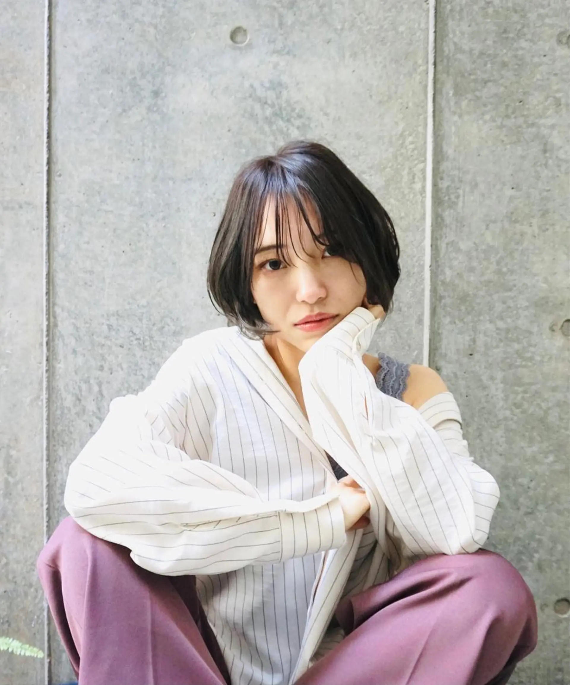 ショート カット パーマ トリートメント ヘッドスパ ICON所属・艶美髪マスター 店長✂︎YUKKEのヘアスタイル