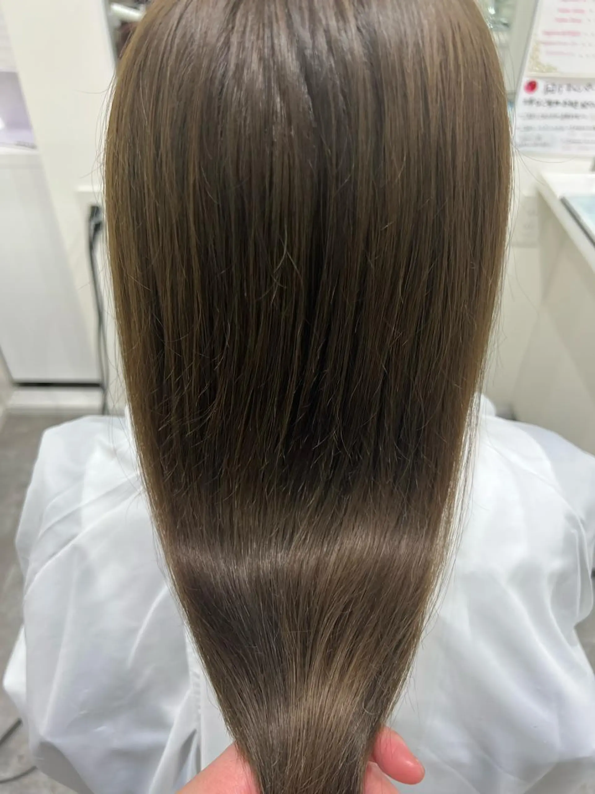 ロング カラー カット ヘアカラー トリートメント Adachi Fujikoのヘアスタイル