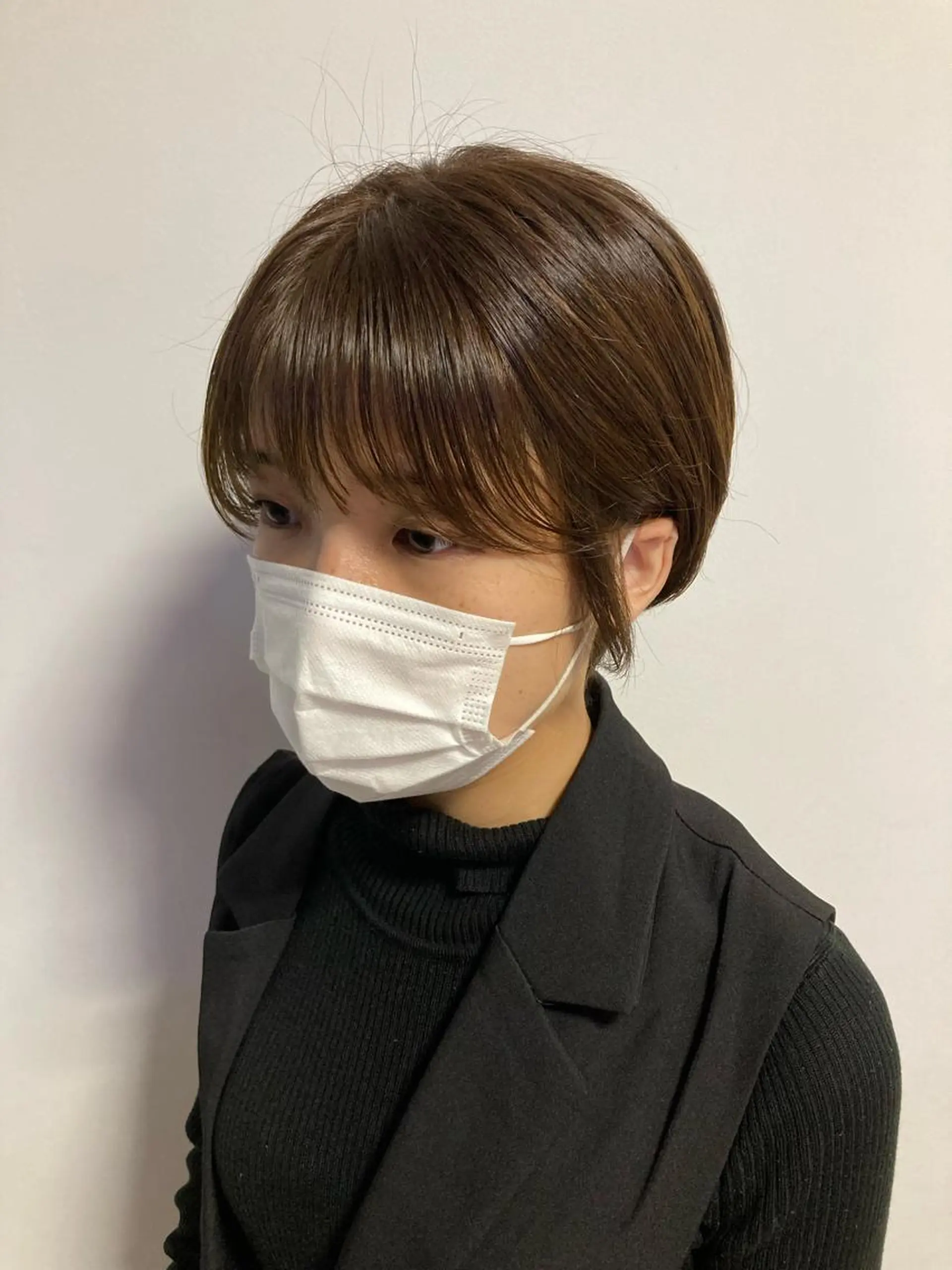 ショート カラー メンズヘア/透明感 カラー/ayatoのヘアスタイル