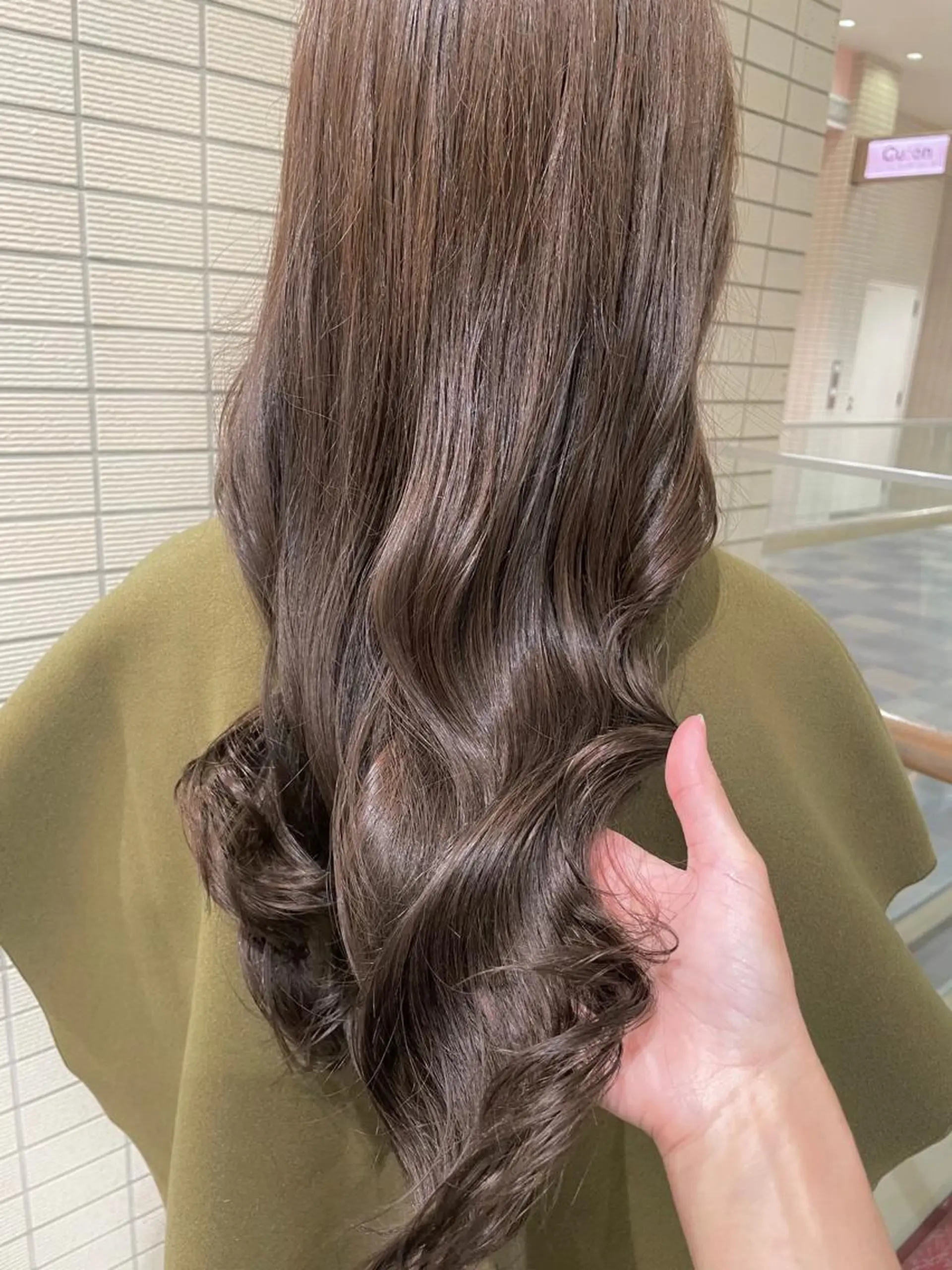 ロング カット ヘアカラー トリートメント ヘッドスパ KANA🌷 髪質改善のヘアスタイル