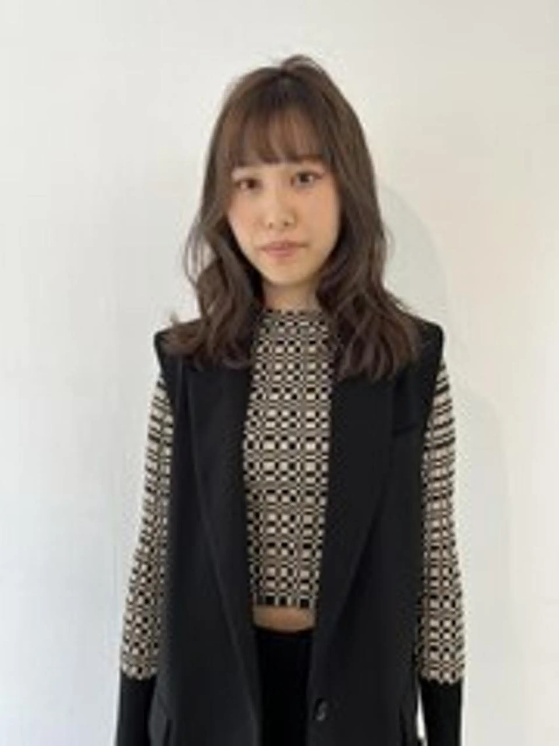 セミロング カット ヘアカラー トリートメント nelke/レイヤー 立川/ブリーチのヘアスタイル