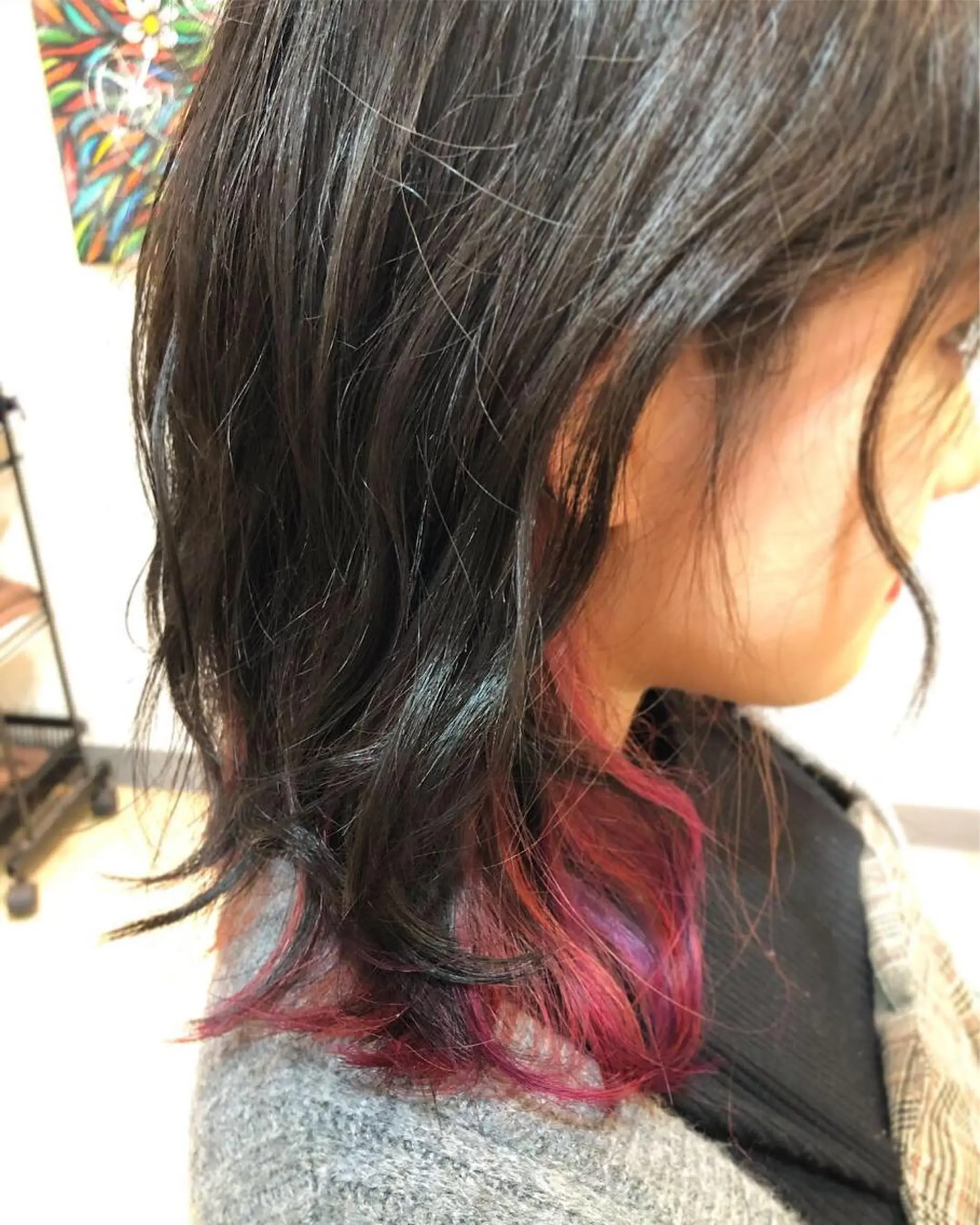 ミディアム カラー ニュアンスカラー🫧 加納のヘアスタイル