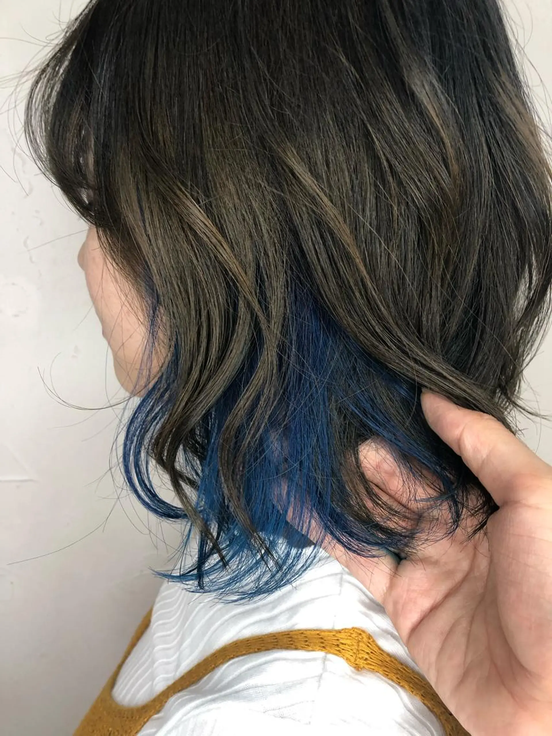 ミディアム カラー インナーカラー 西山梨々【5/1〜 復帰致します🌼】のヘアスタイル