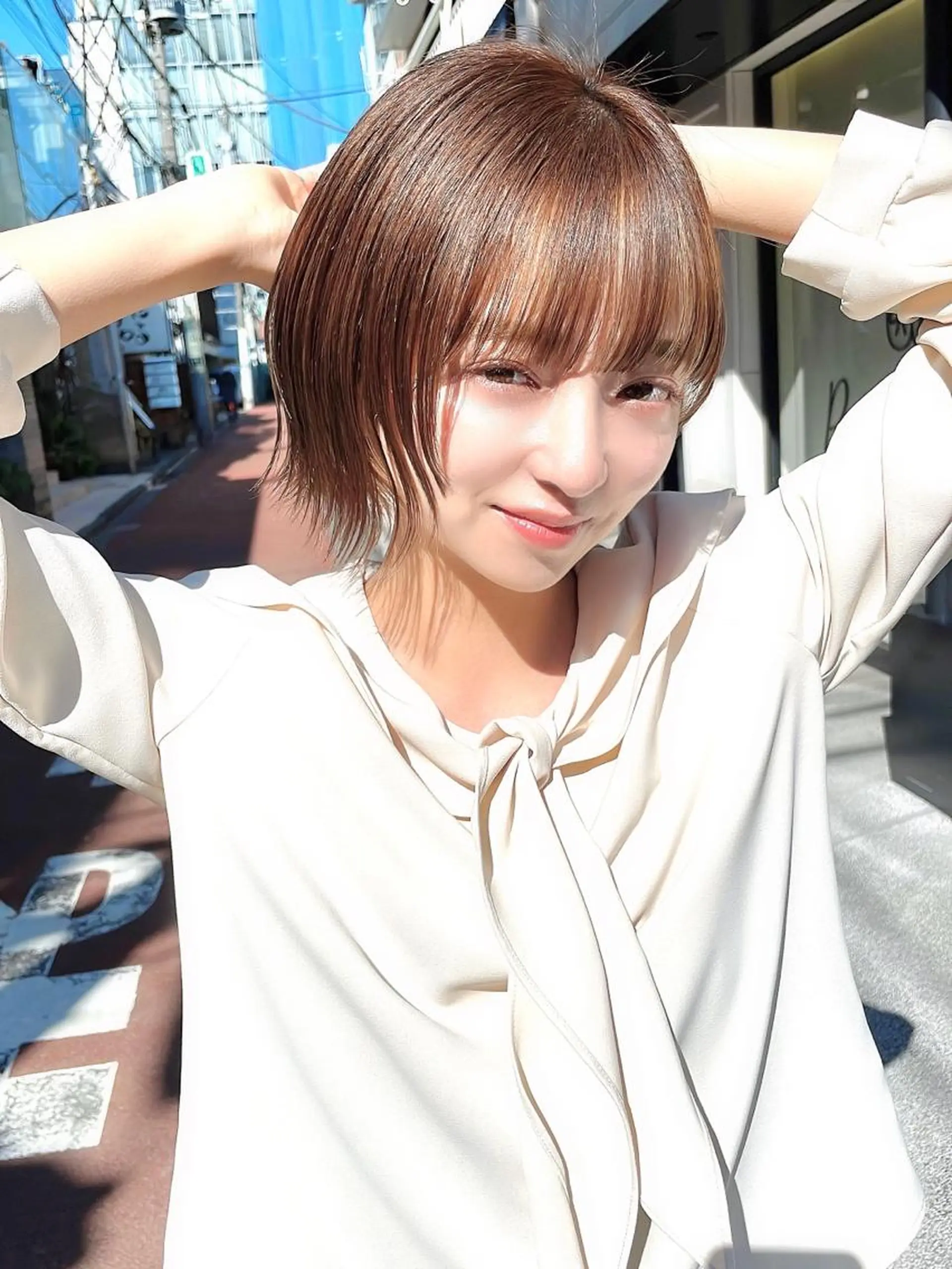 ミディアム カラー カット トリートメント 市原 大翼のヘアスタイル