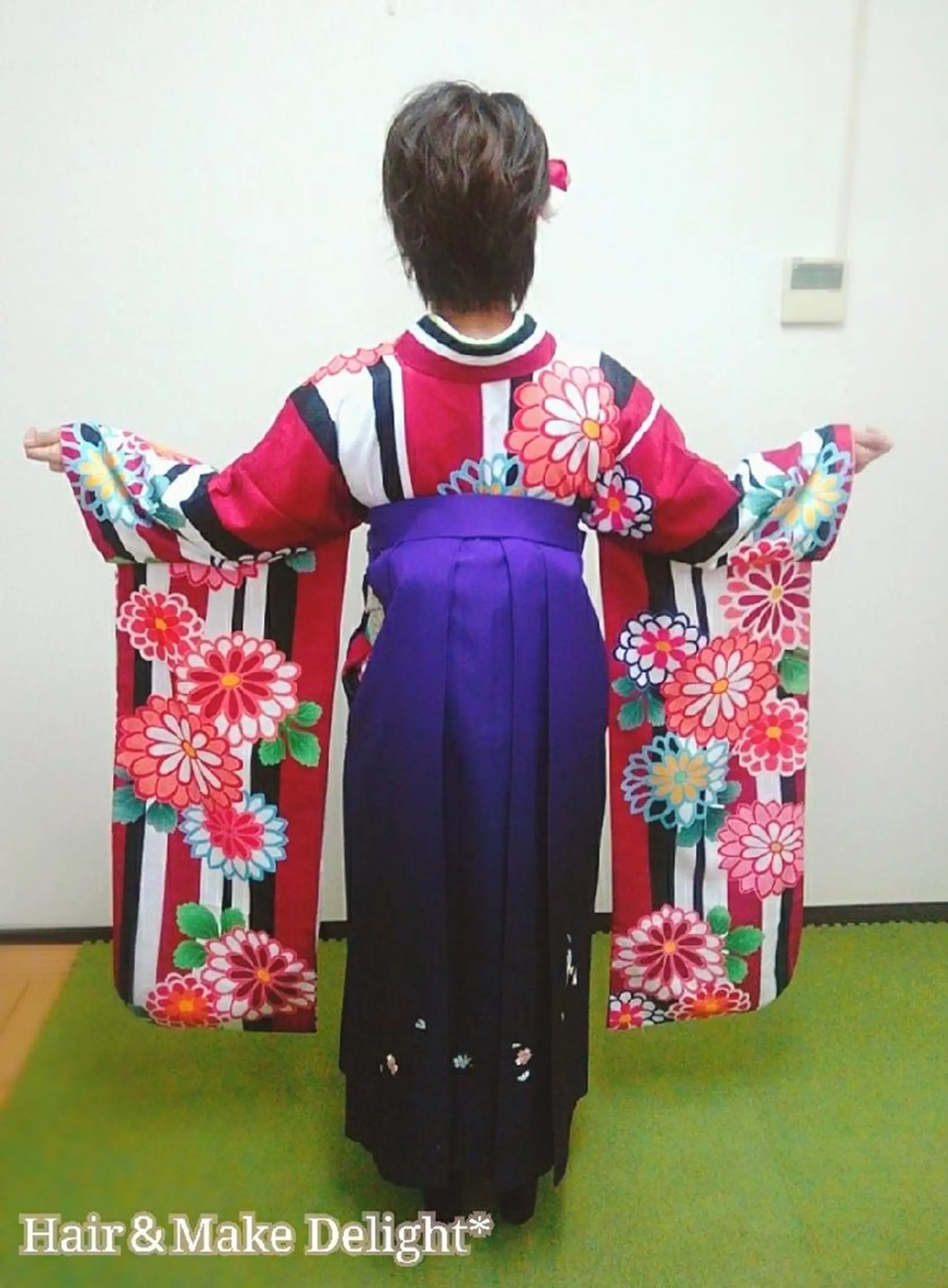 ショート ヘアアレンジ Hair&Make  Delight*のヘアスタイル