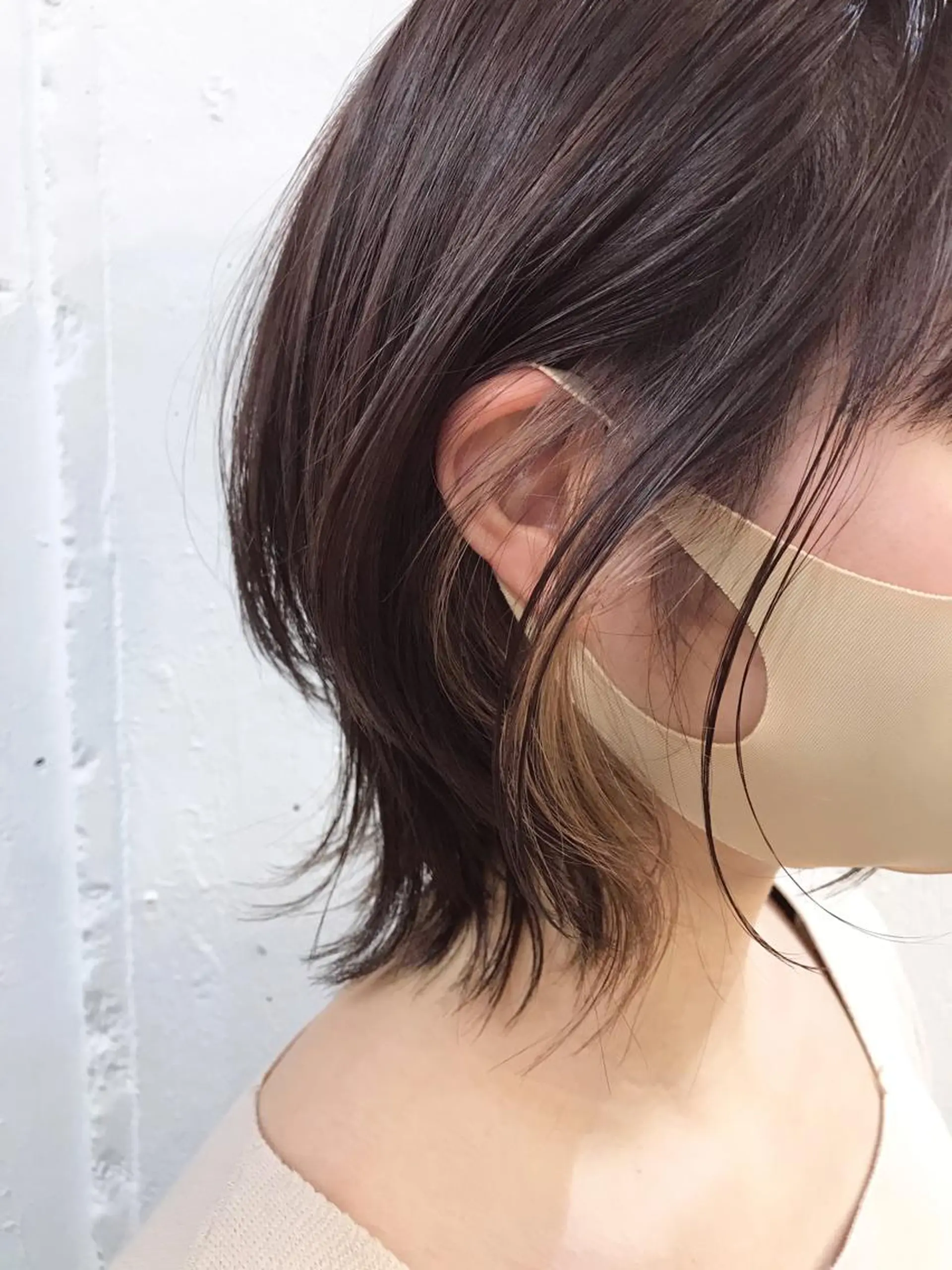 ショート カラー ヘアカラー トリートメント 木村陸弥 似合わせ 透明感カラー🌿のヘアスタイル