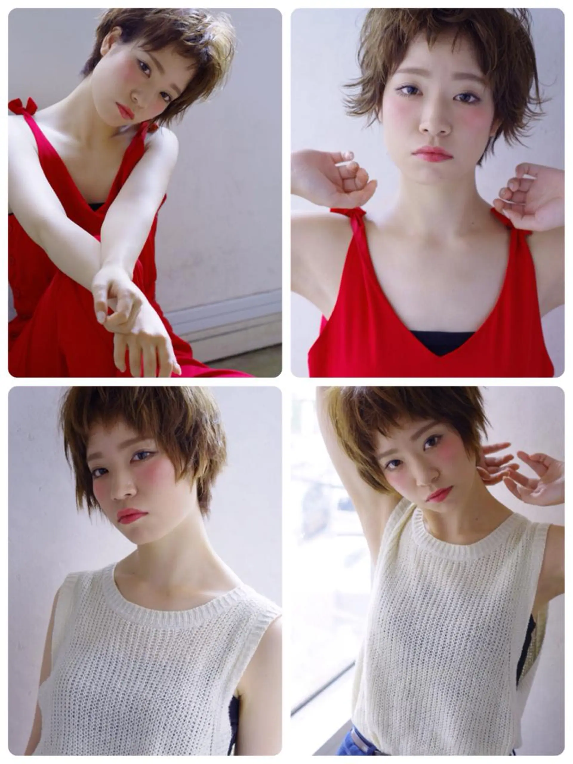 ショート ミディアム カラー 💎髪質改善💎 デザイナーshinのヘアスタイル