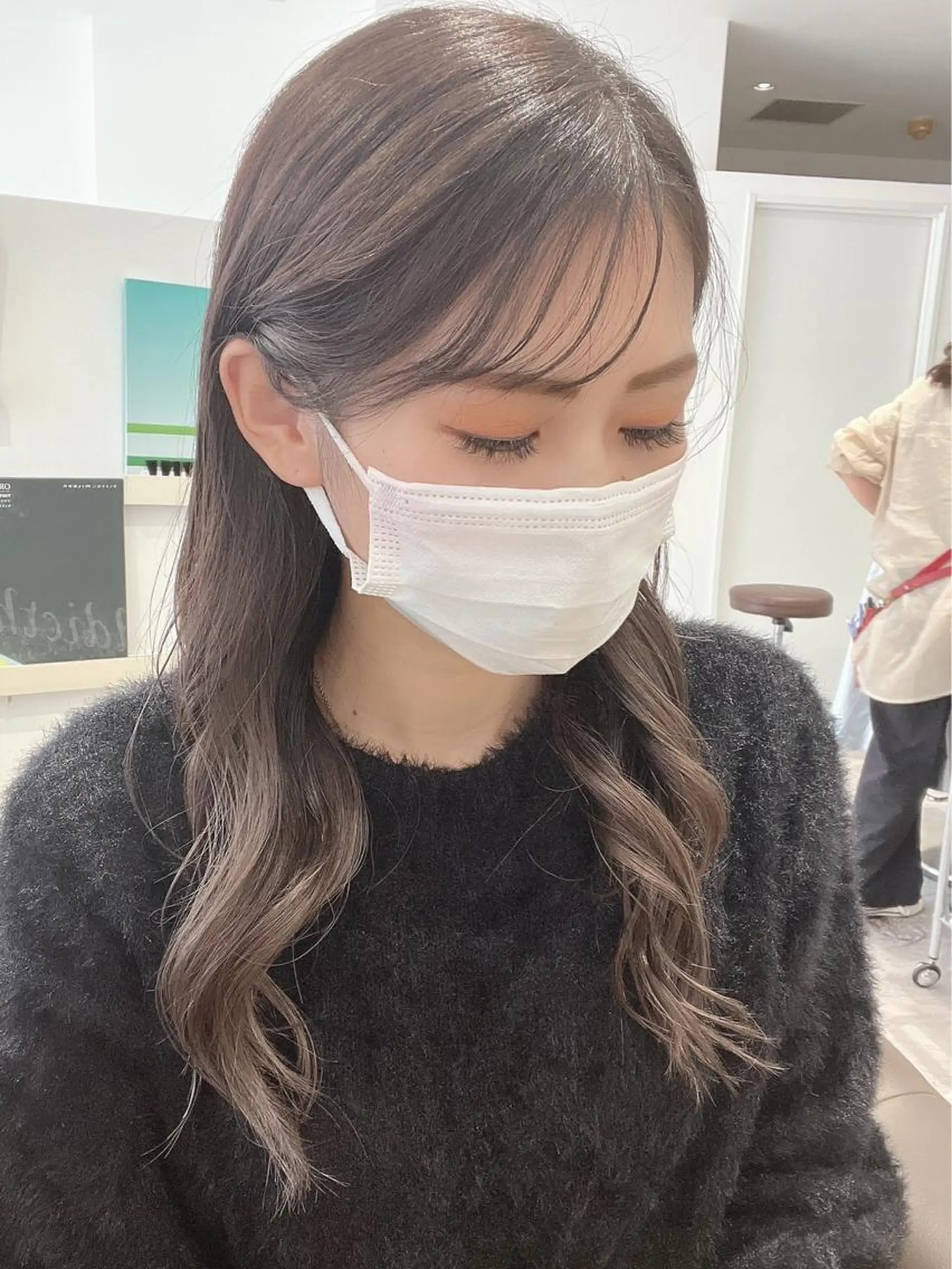 セミロング カラー カット ヘアカラー トリートメント MignonS 仙幸 大輔のヘアスタイル