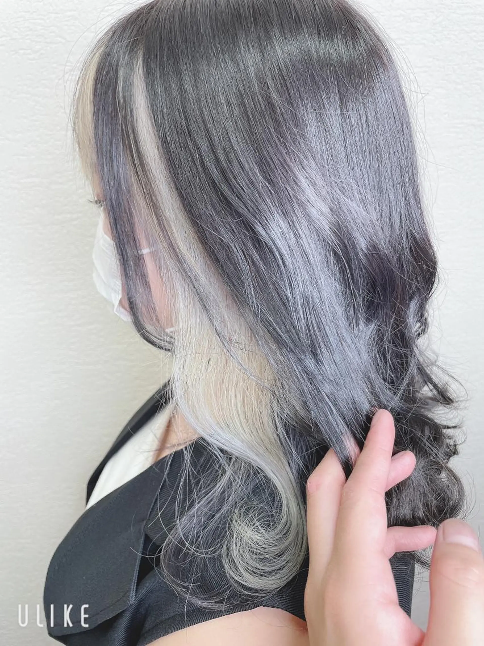 ロング カラー カット ヘアカラー ❣️モードケイズ塚口 和田一将のヘアスタイル