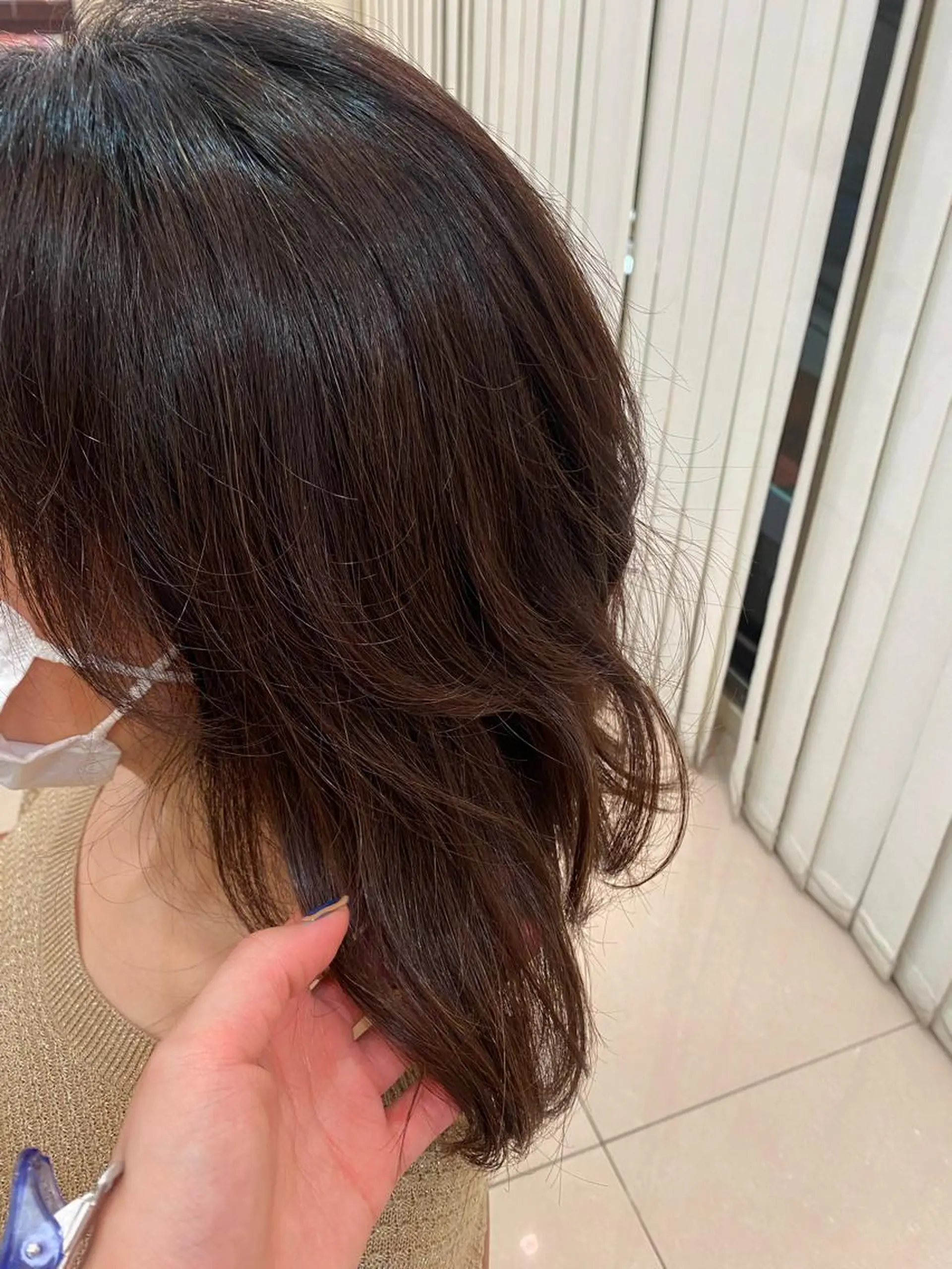 ミディアム ヘアカラー 木村 詩渚のヘアスタイル