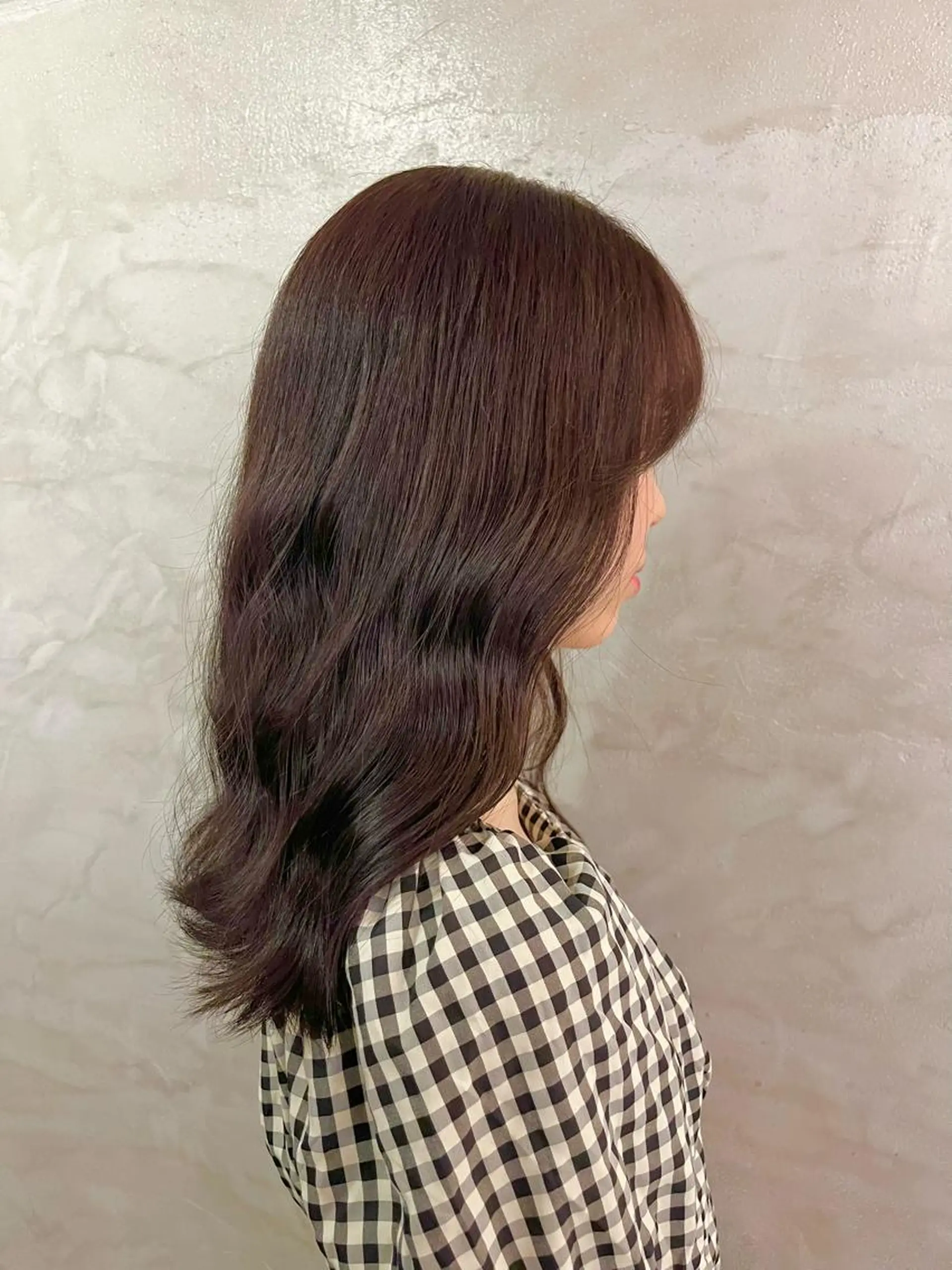 セミロング カラー 透明感カラー/ ブリーチ無し/RYOのヘアスタイル