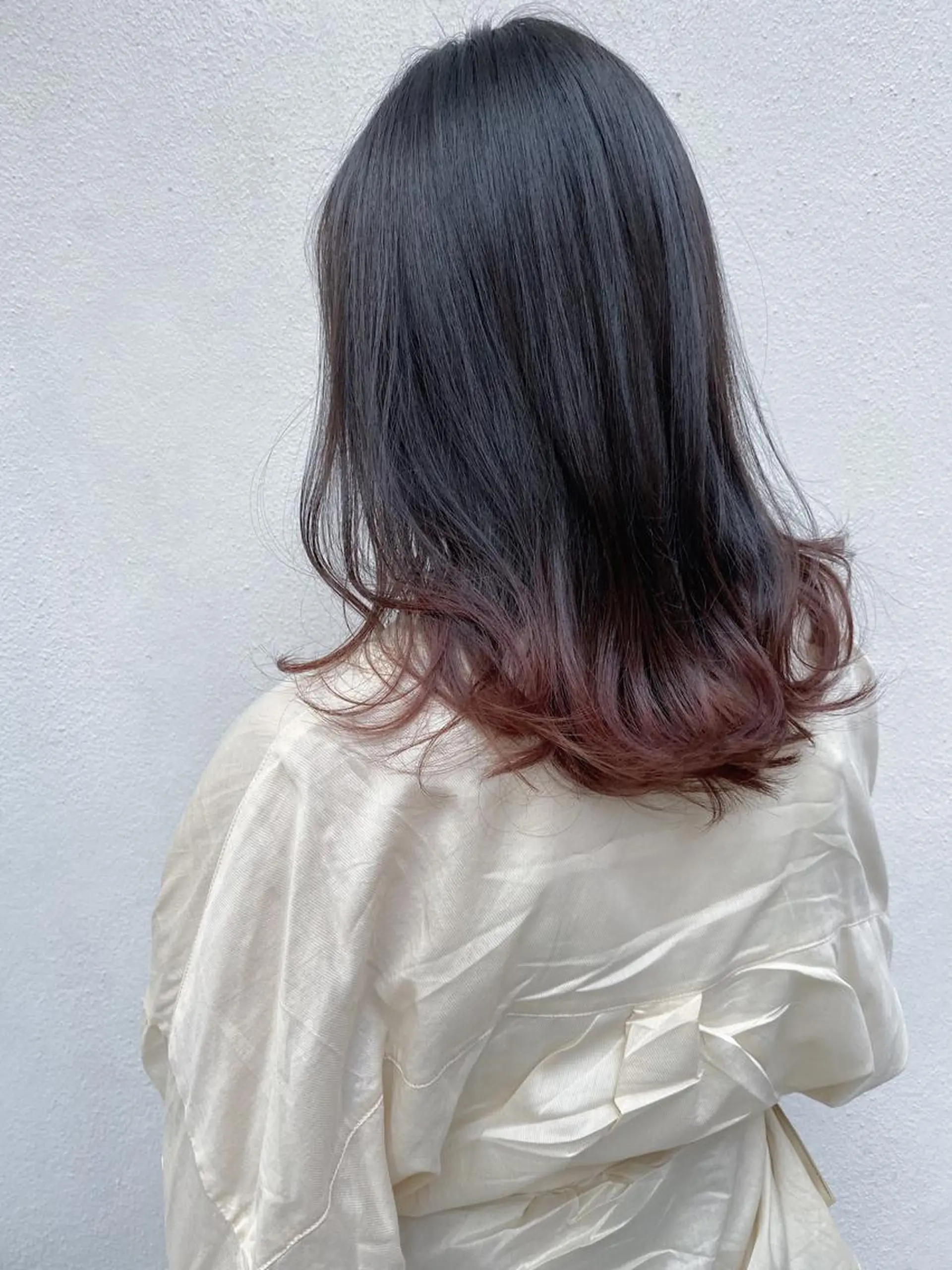 セミロング カラー 髪質改善/艶髪 やまなかのヘアスタイル