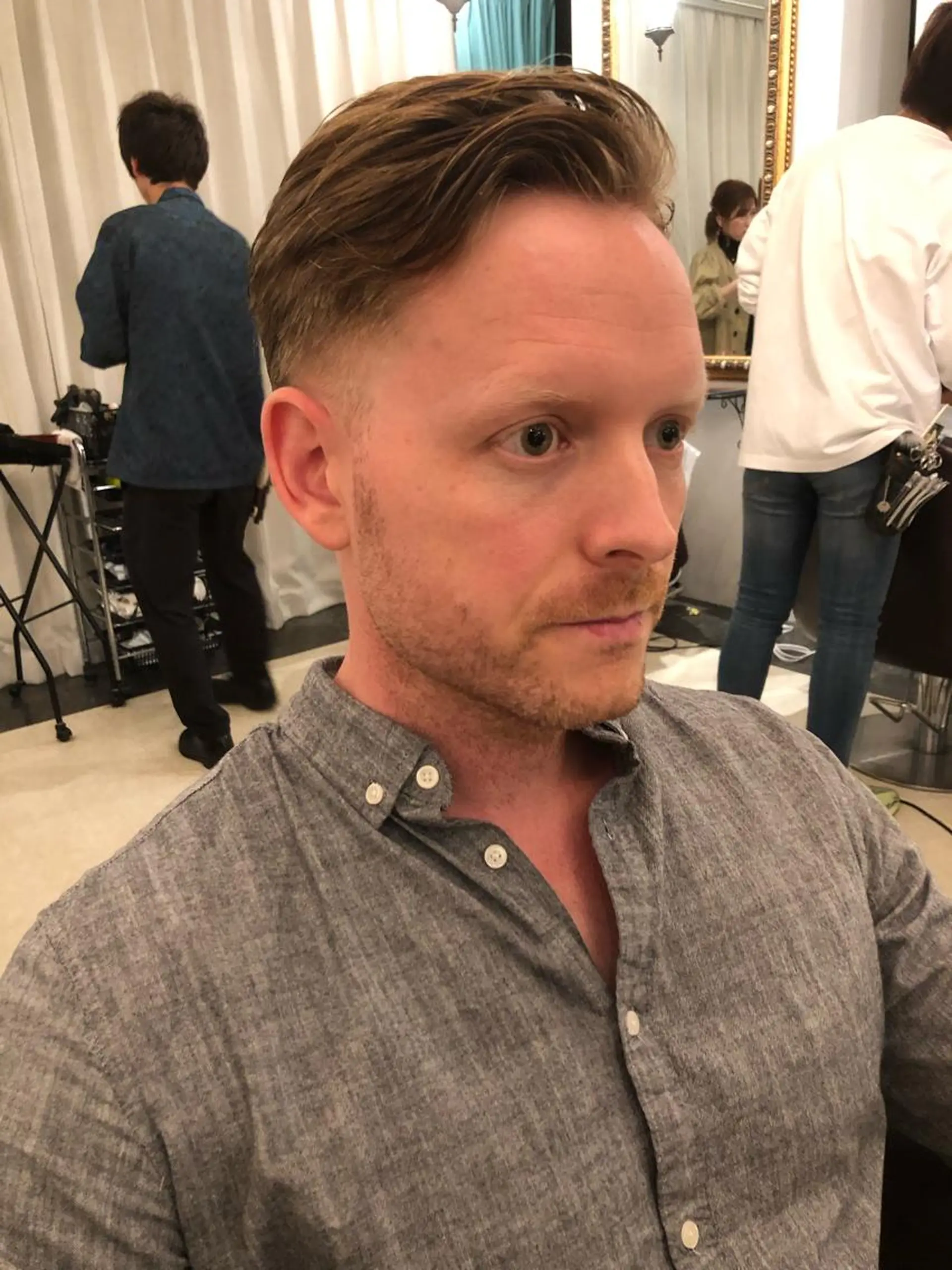 メンズ 藤田 遼のヘアスタイル