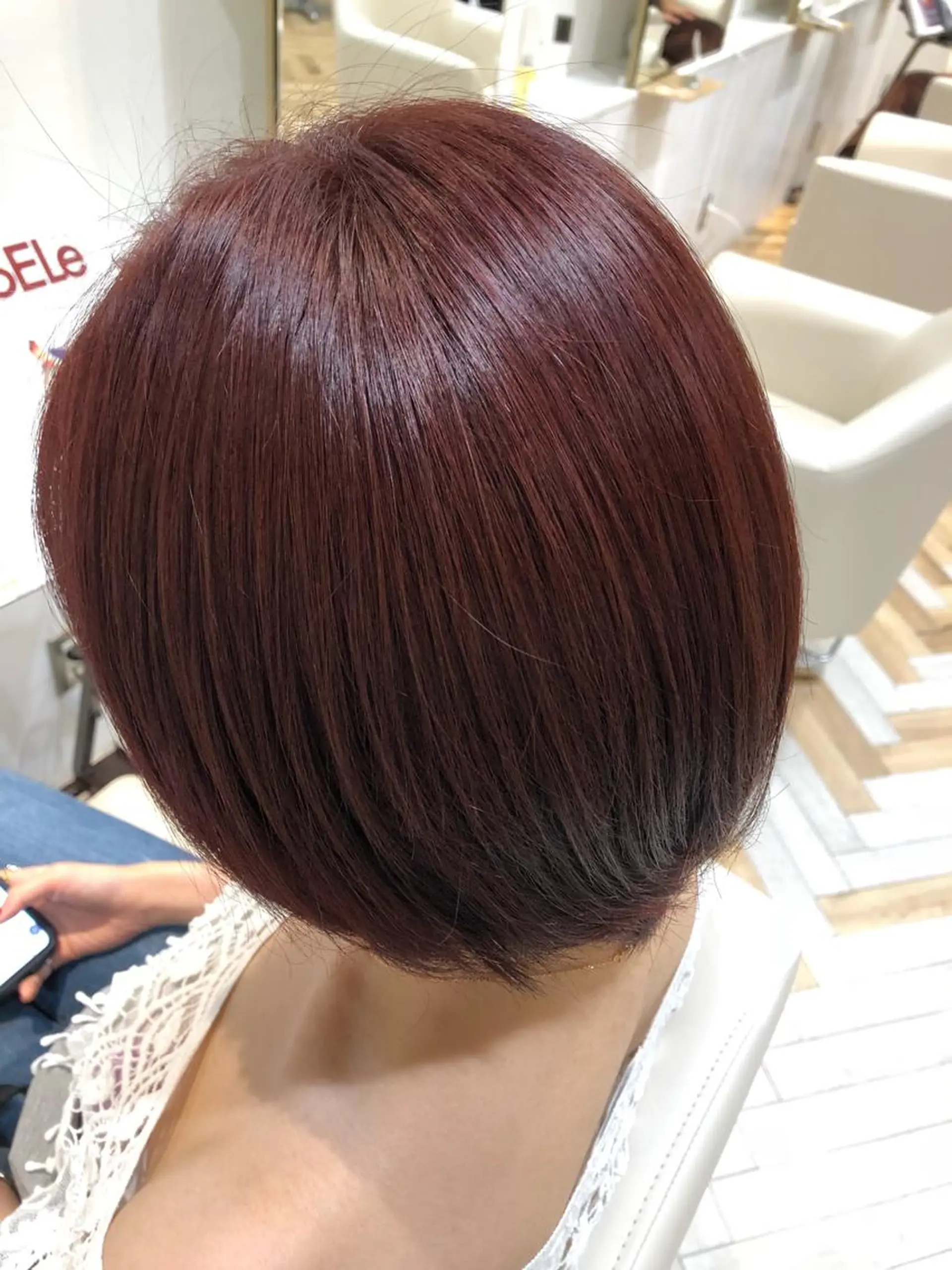 カラー 青野 有雅のヘアスタイル