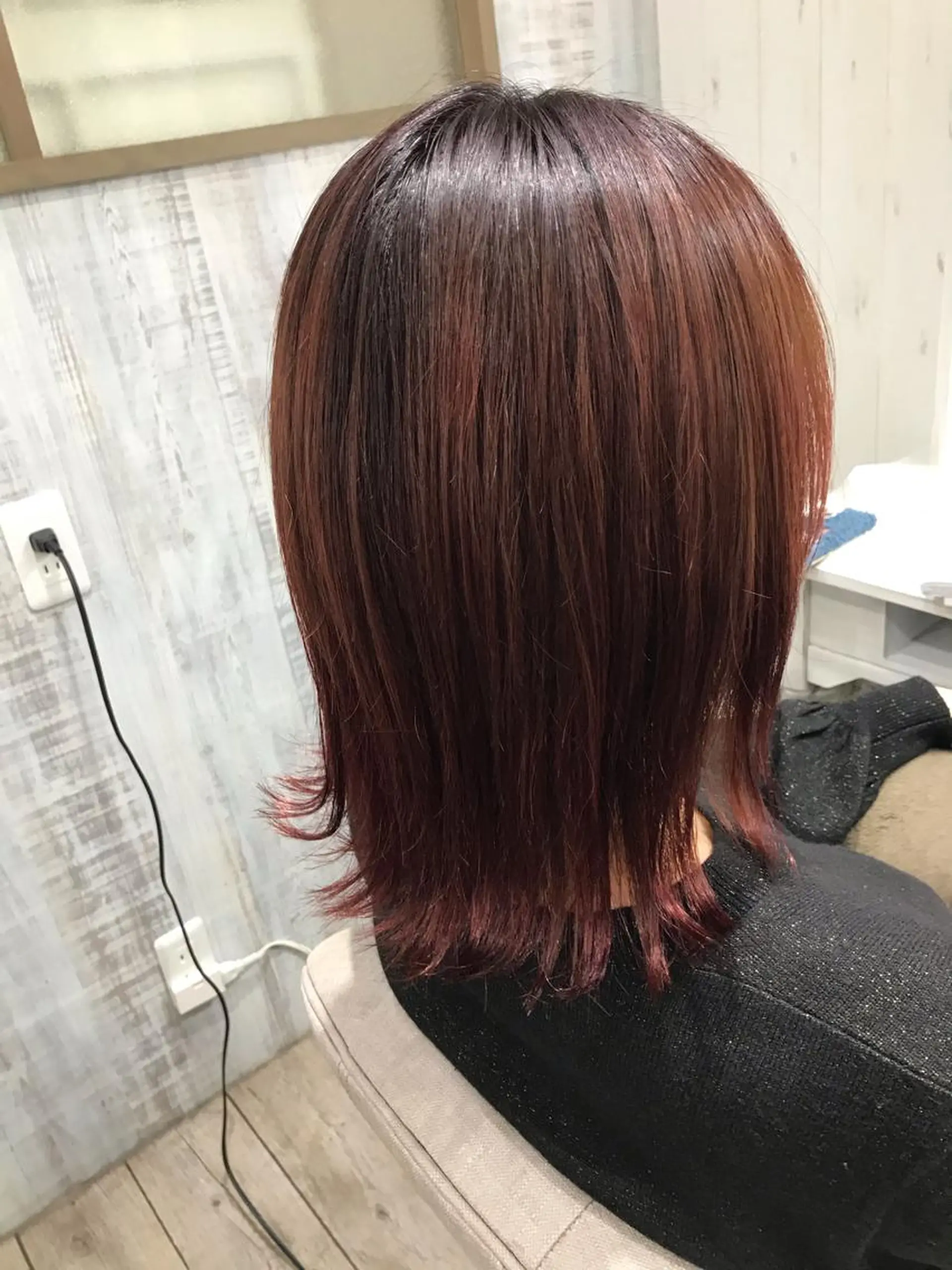 ミディアム ネモトメイナ🌿‬ 今月末で退職しますのヘアスタイル