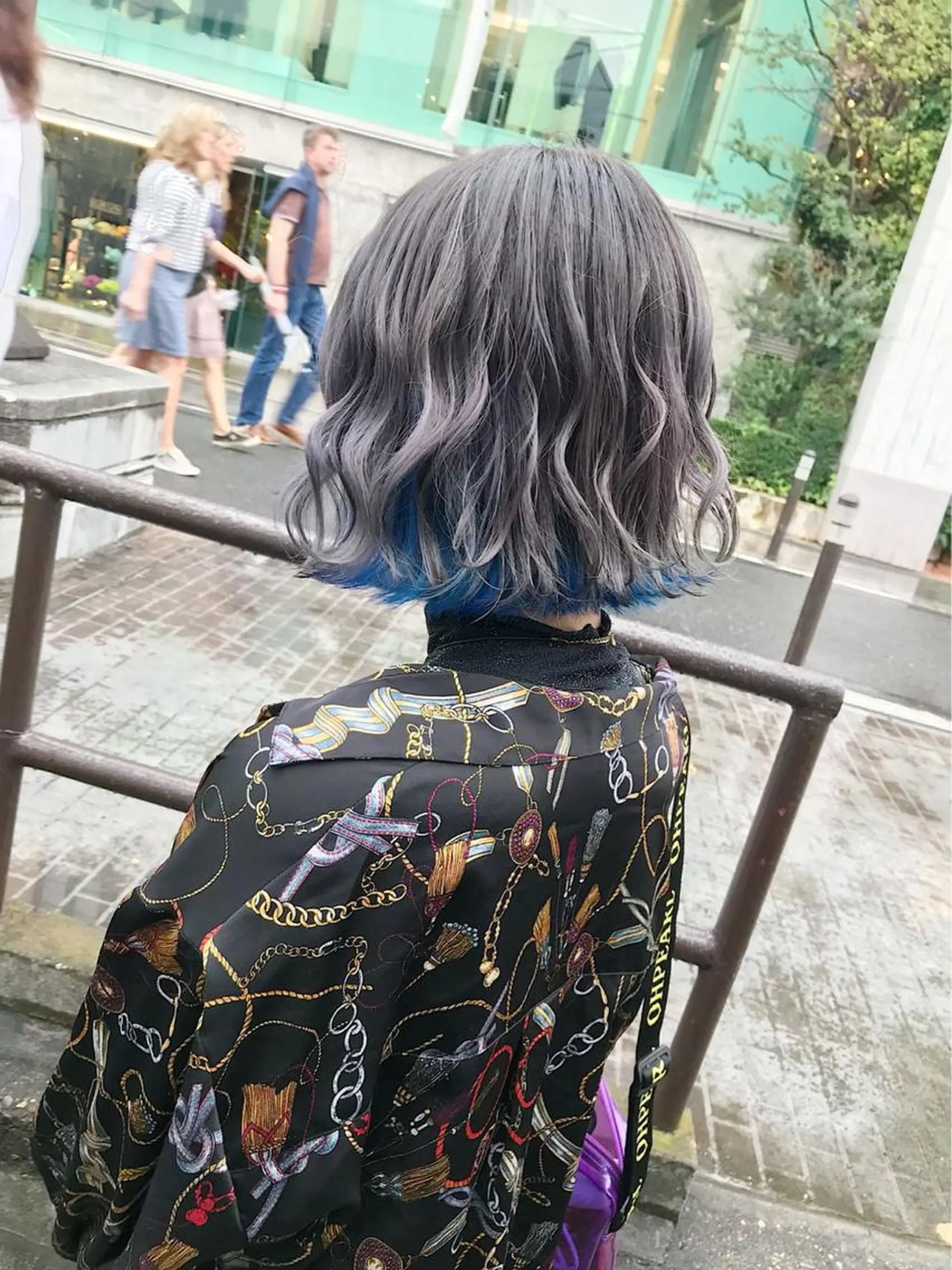 ミディアム カラー ヘアカラー メンズ似合わせ職人 🌈SYUのヘアスタイル