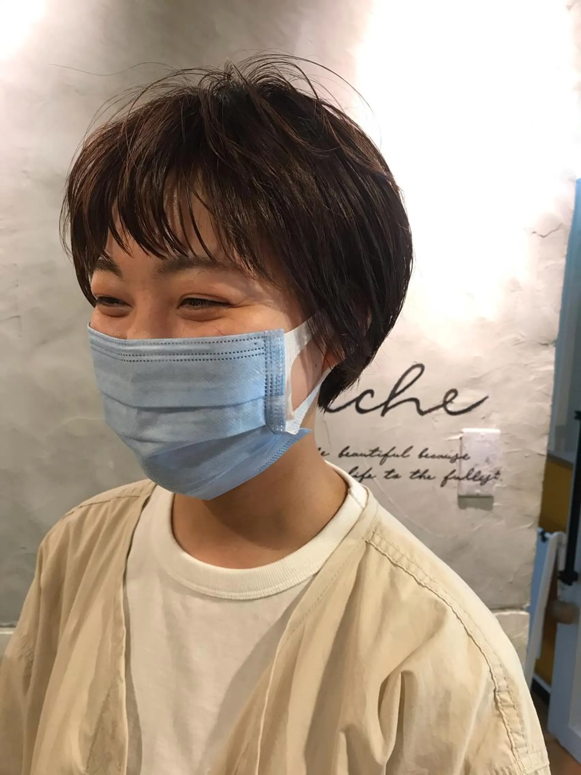 ショート 伸ばしかけ ショートヘア カット さの あやねのヘアスタイル