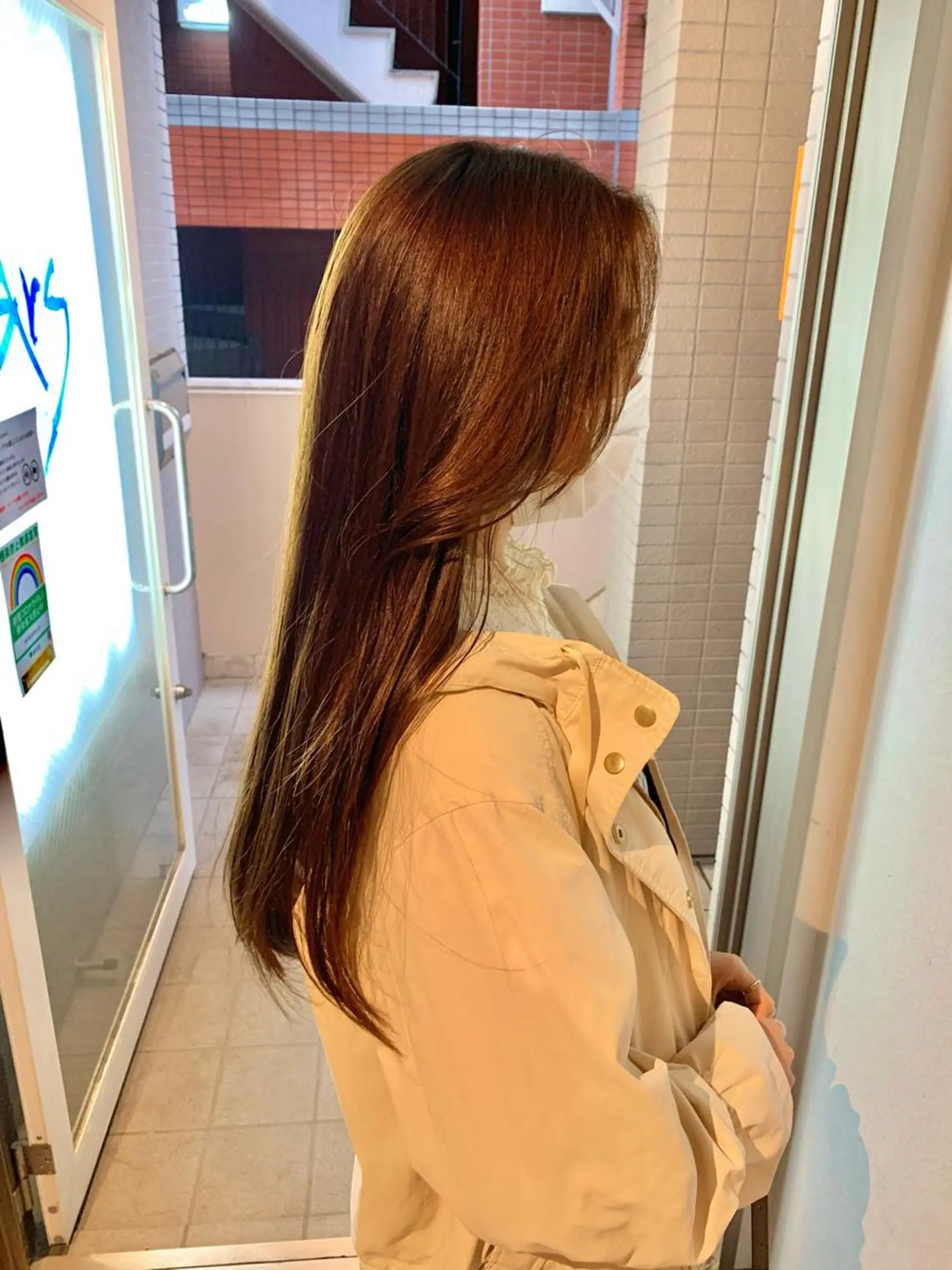 ロング うしだ かおるのヘアスタイル